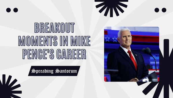 Breakout Moments in Mike Pence's Career