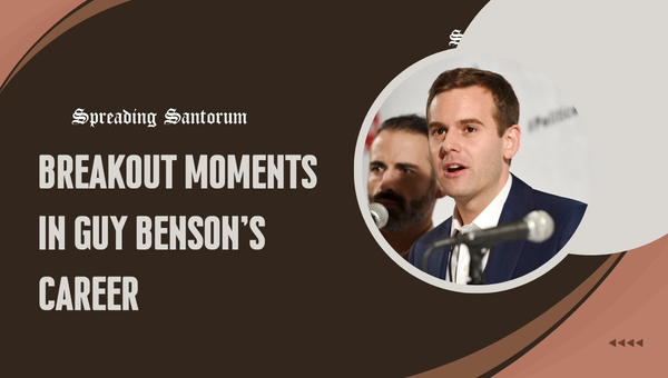 Breakout Moments in Guy Benson's Career