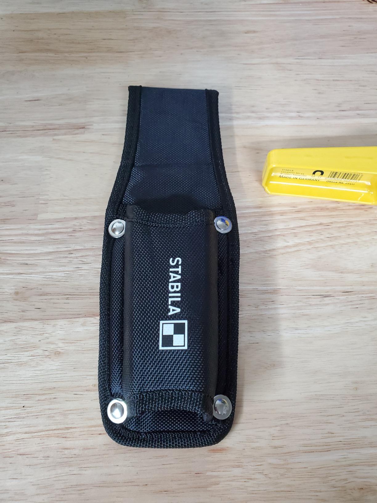 Stabila 81s-10mh Magnetic Level and Holster 2511 Customer Review Stabila 81s-10mh Magnetic Level and Holster 2511 - Customer Photo 2