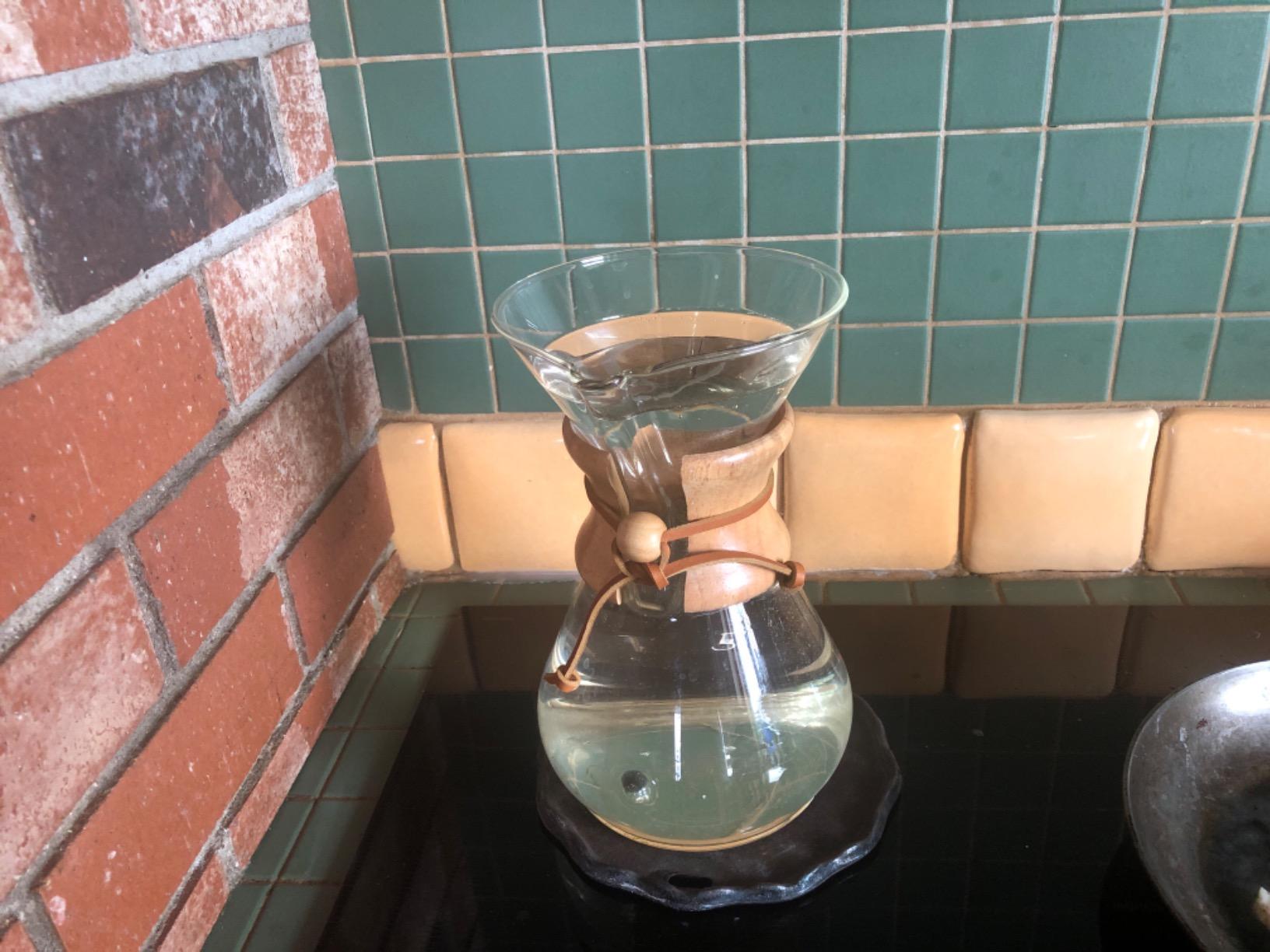 Chemex Pour-Over Glass Coffeemaker - Classic Series - 8-Cup - Exclusive Packaging - Customer Photo 2