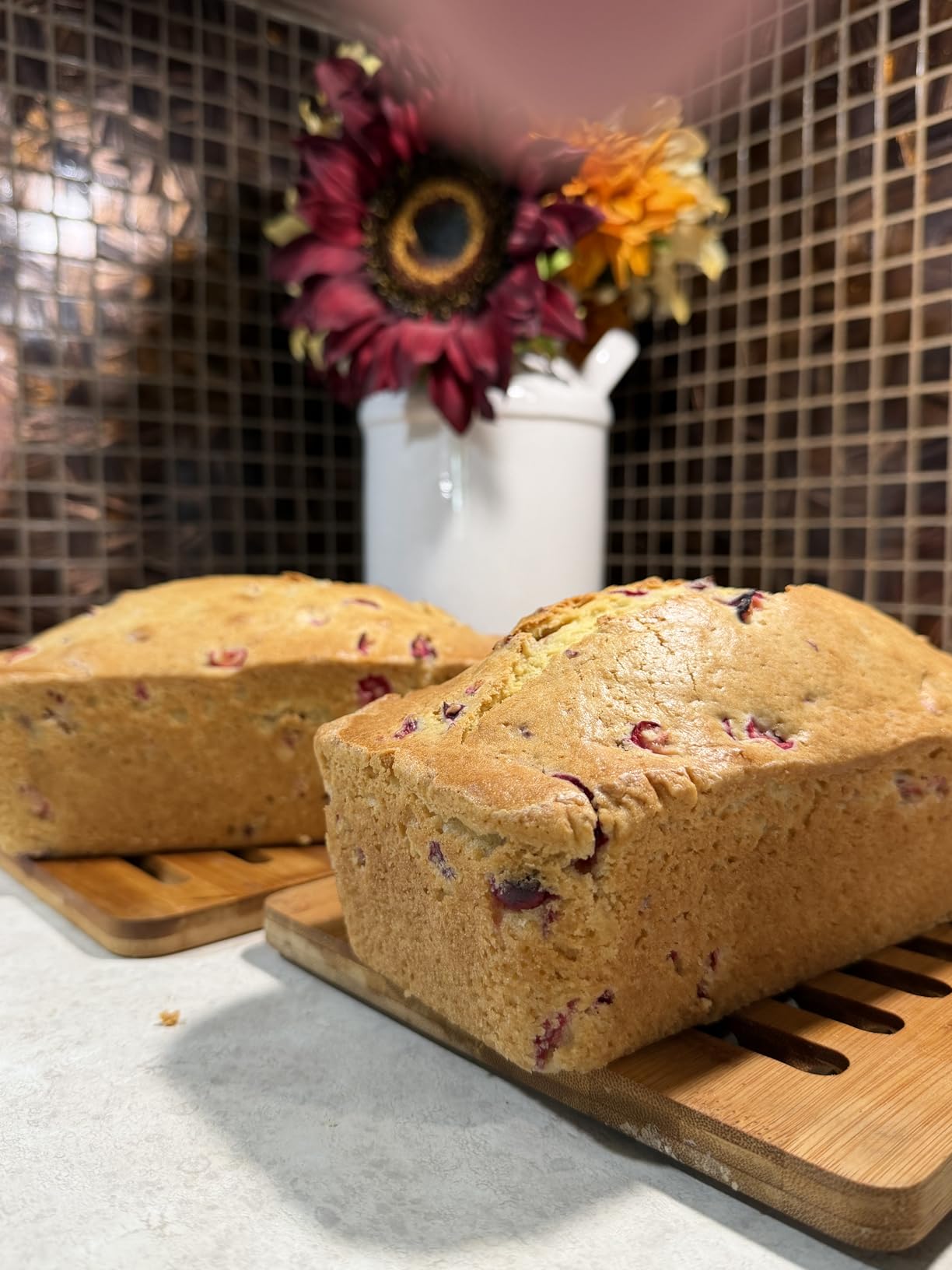 Nordic Ware Naturals Loaf Pan, 1.5 Pound Customer Review Nordic Ware Naturals Loaf Pan, 1.5 Pound - Customer Photo 1