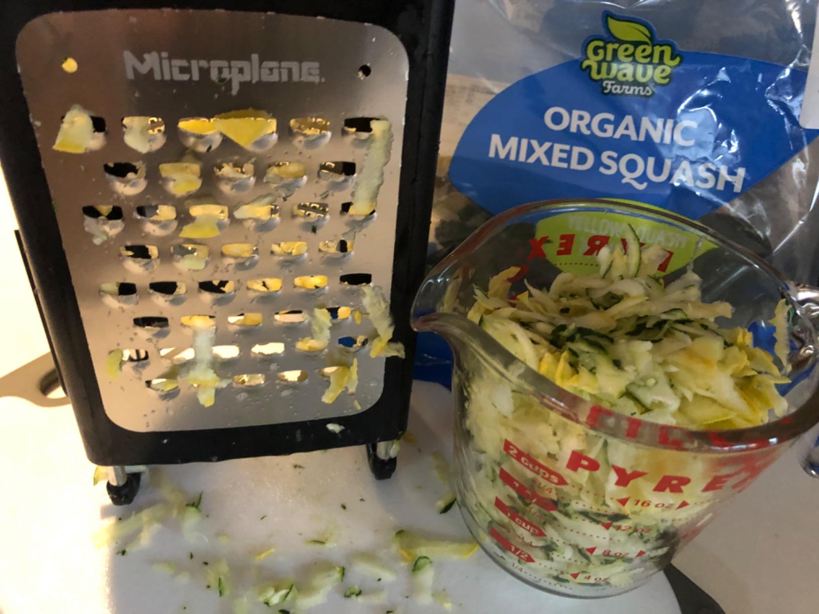 Microplane Four Sided Stainless Steel Ultra-Sharp Multi-Purpose Box Grater - Slicer, Fine, Ribbon, and Extra Coarse Blade Styles - Customer Photo 1