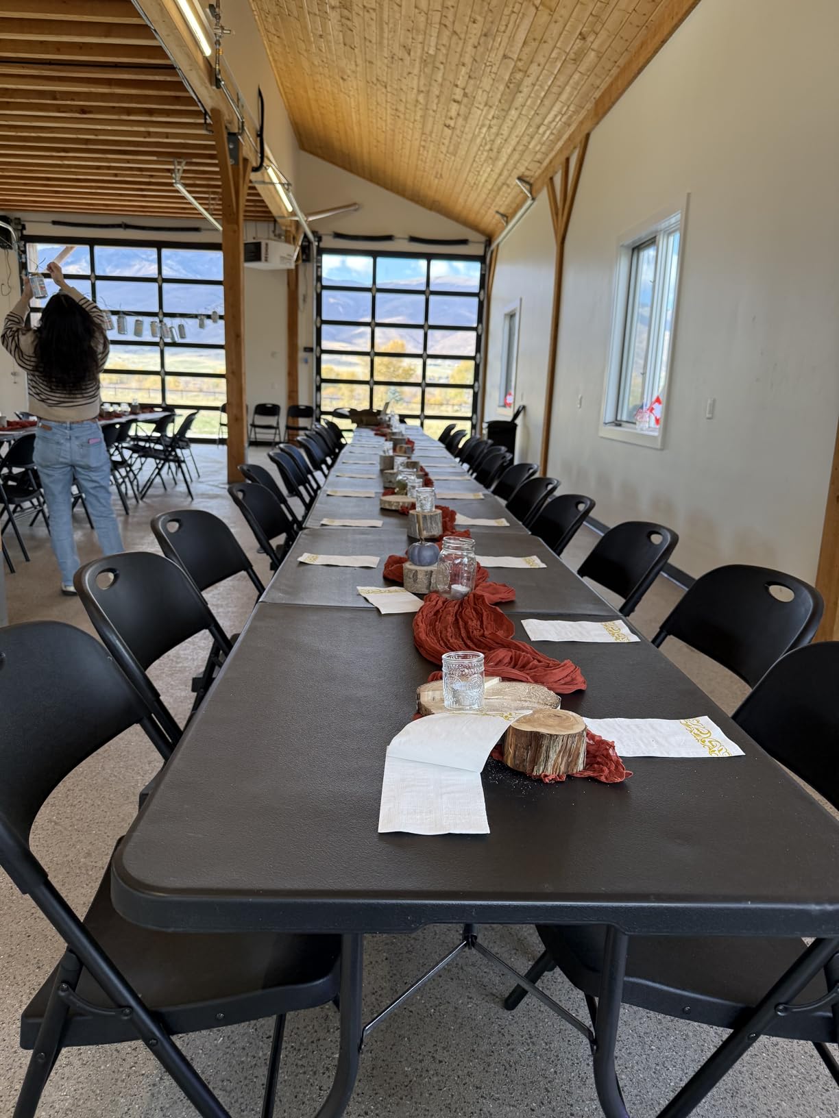 Cosco 6ft Fold-in-Half Blow Molded Folding Table, Indoor/Outdoor, Comfort Handle, Lightweight Plastic Construction - White Customer Review Cosco 6ft Fold-in-Half Blow Molded Folding Table, Indoor/Outdoor, Comfort Handle, Lightweight Plastic Construction - White - Customer Photo 1