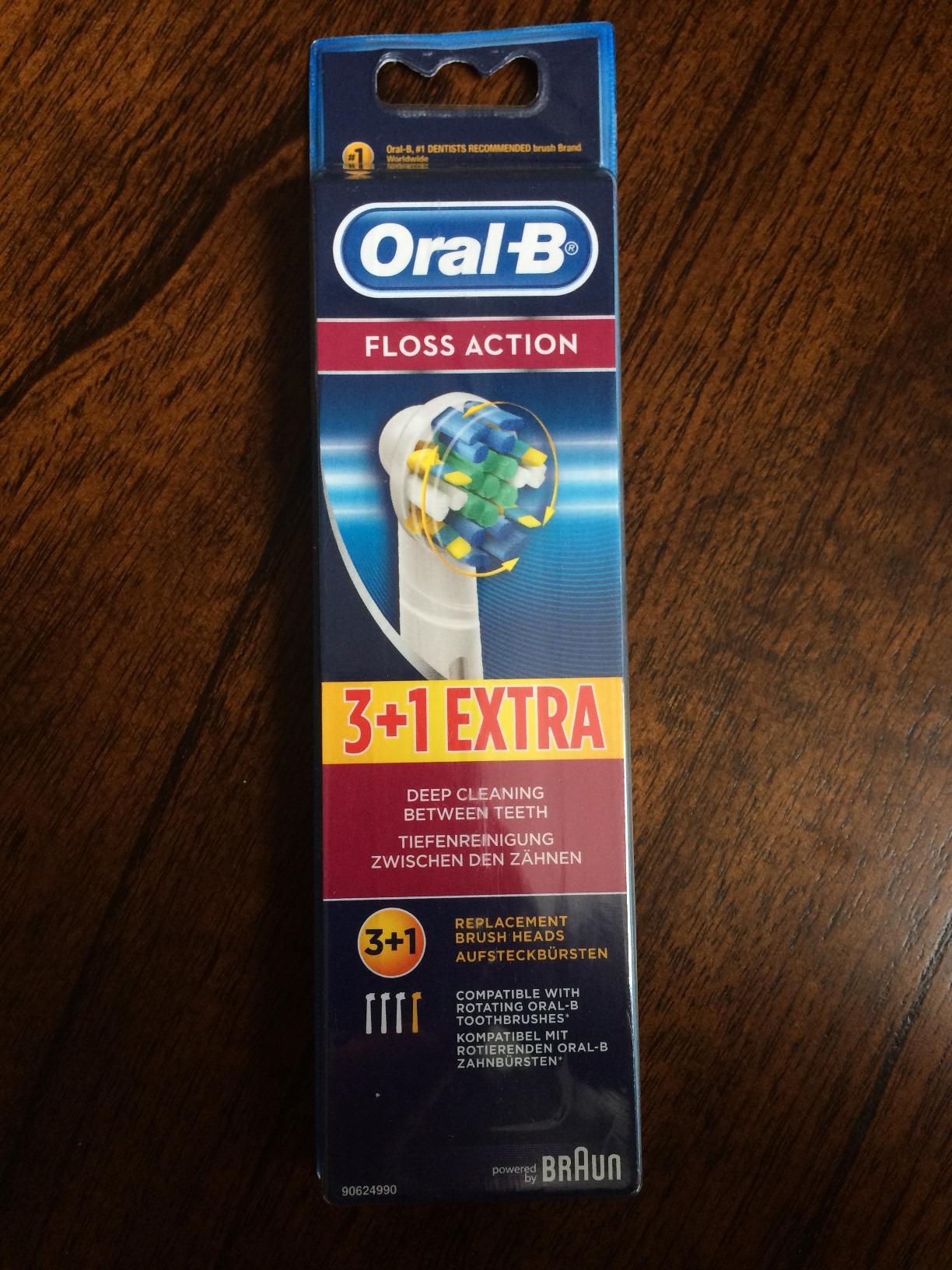 Oral B Floss Action Replacement Heads, 4 ct Customer Review Oral B Floss Action Replacement Heads, 4 ct - Customer Photo 4