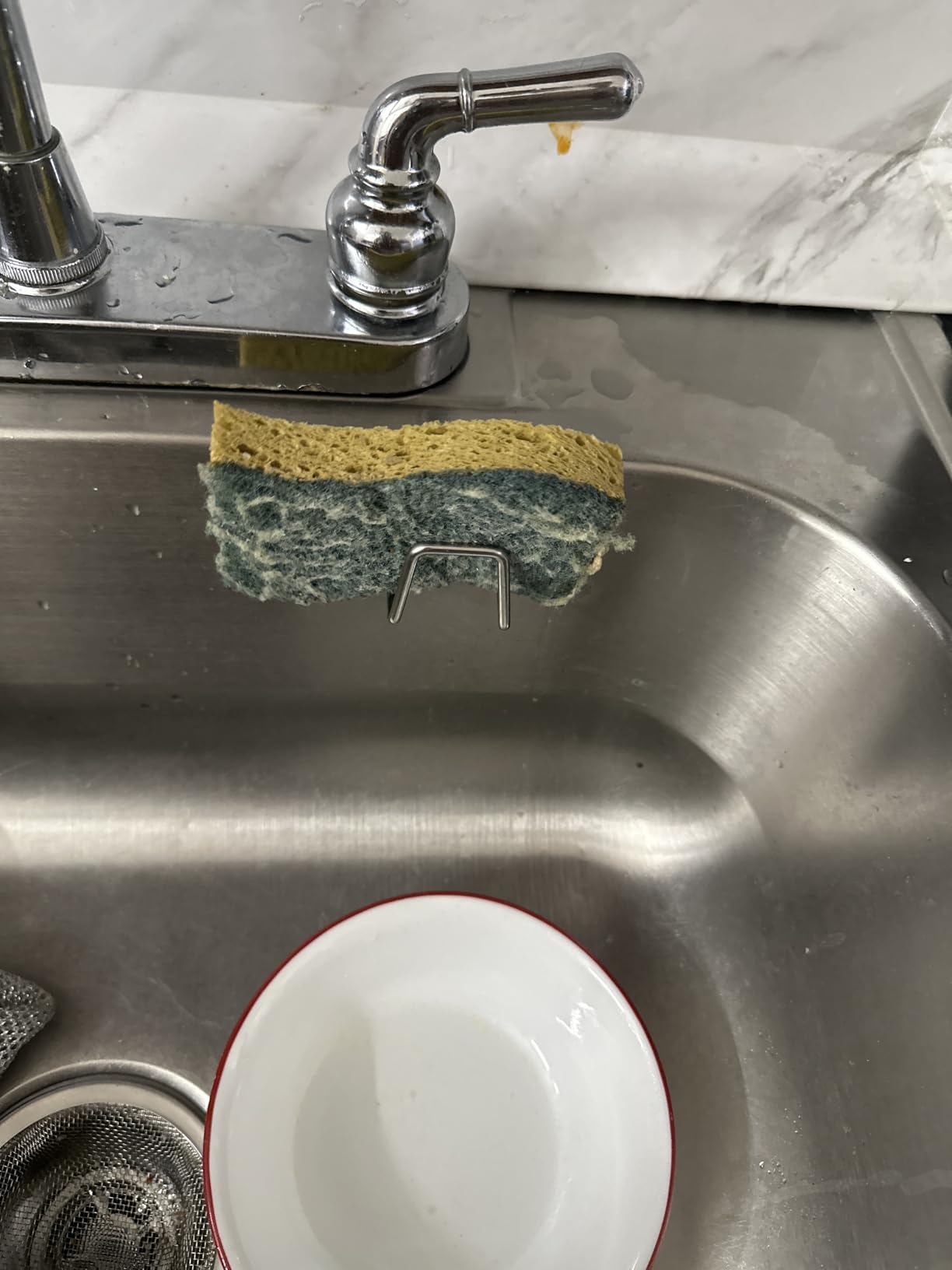 Scotch-Brite Heavy Duty Scrub Sponge, 9 Kitchen Sponges, Designed for Tough Messes in the Kitchen, Lasts 3X Longer*, Best for Cast Iron Skillets, Outdoor Grills, Flexible, Durable & Strong - Customer Photo 1