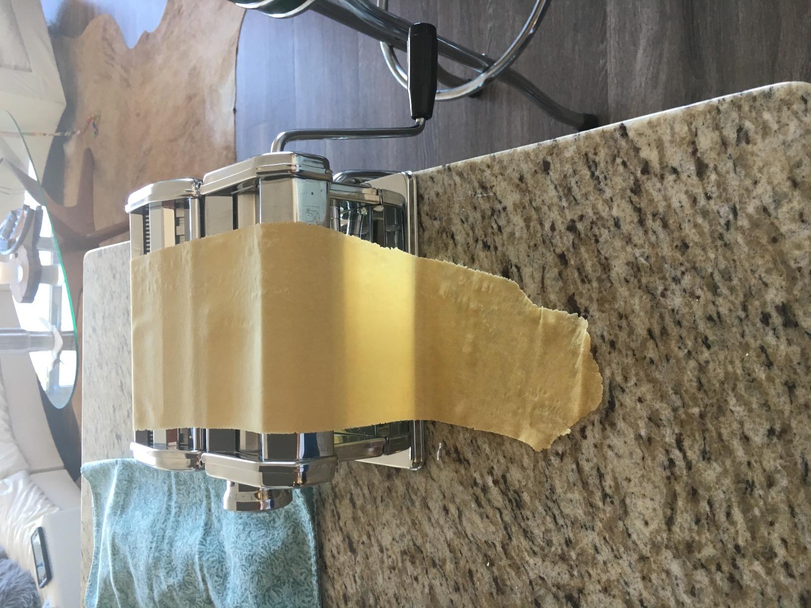 MARCATO Made in Italy Atlas 180 Classic Manual Pasta Machine, Chrome Steel. Makes Lasagne, Fettuccine & Tagliolini. Customer Review MARCATO Made in Italy Atlas 180 Classic Manual Pasta Machine, Chrome Steel. Makes Lasagne, Fettuccine & Tagliolini. - Customer Photo 2