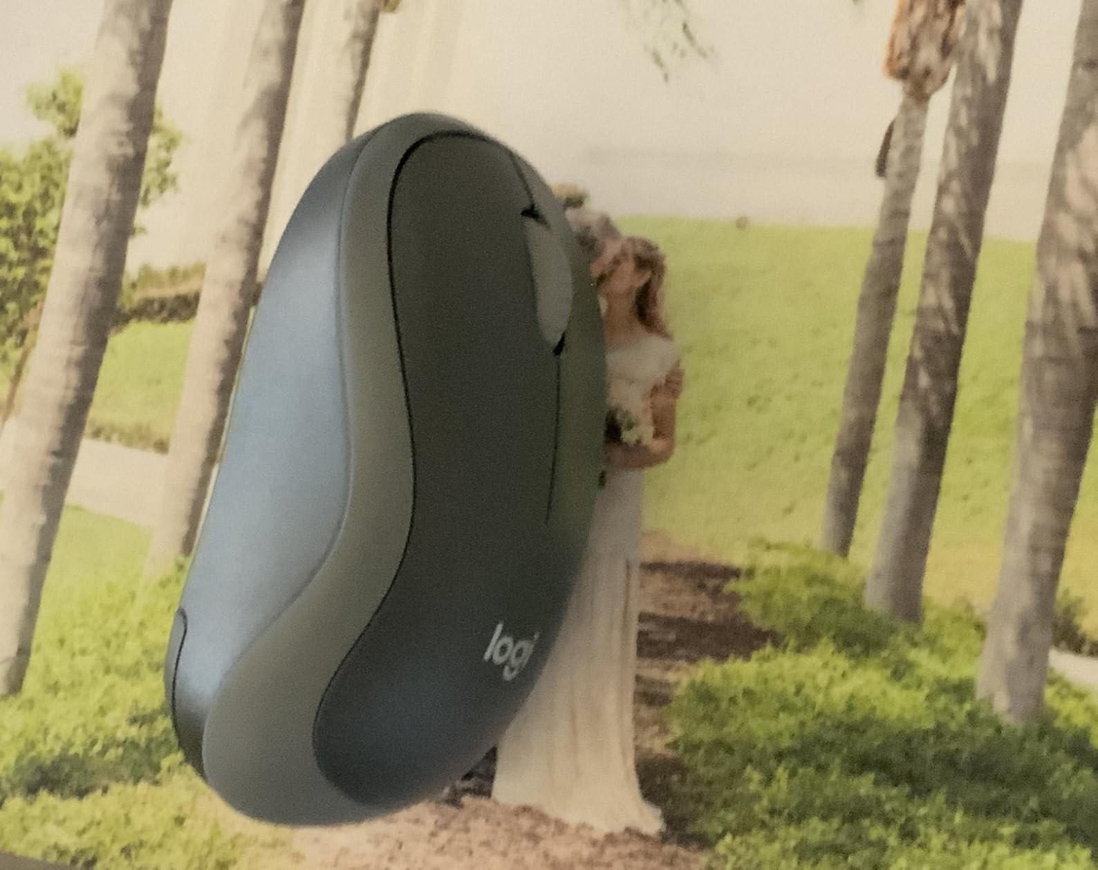 Logitech M185 Wireless Mouse, 2.4GHz with USB Mini Receiver, 12-Month Battery Life, 1000 DPI Optical Tracking, Ambidextrous PC/Mac/Laptop - Swift Grey customer photo 2