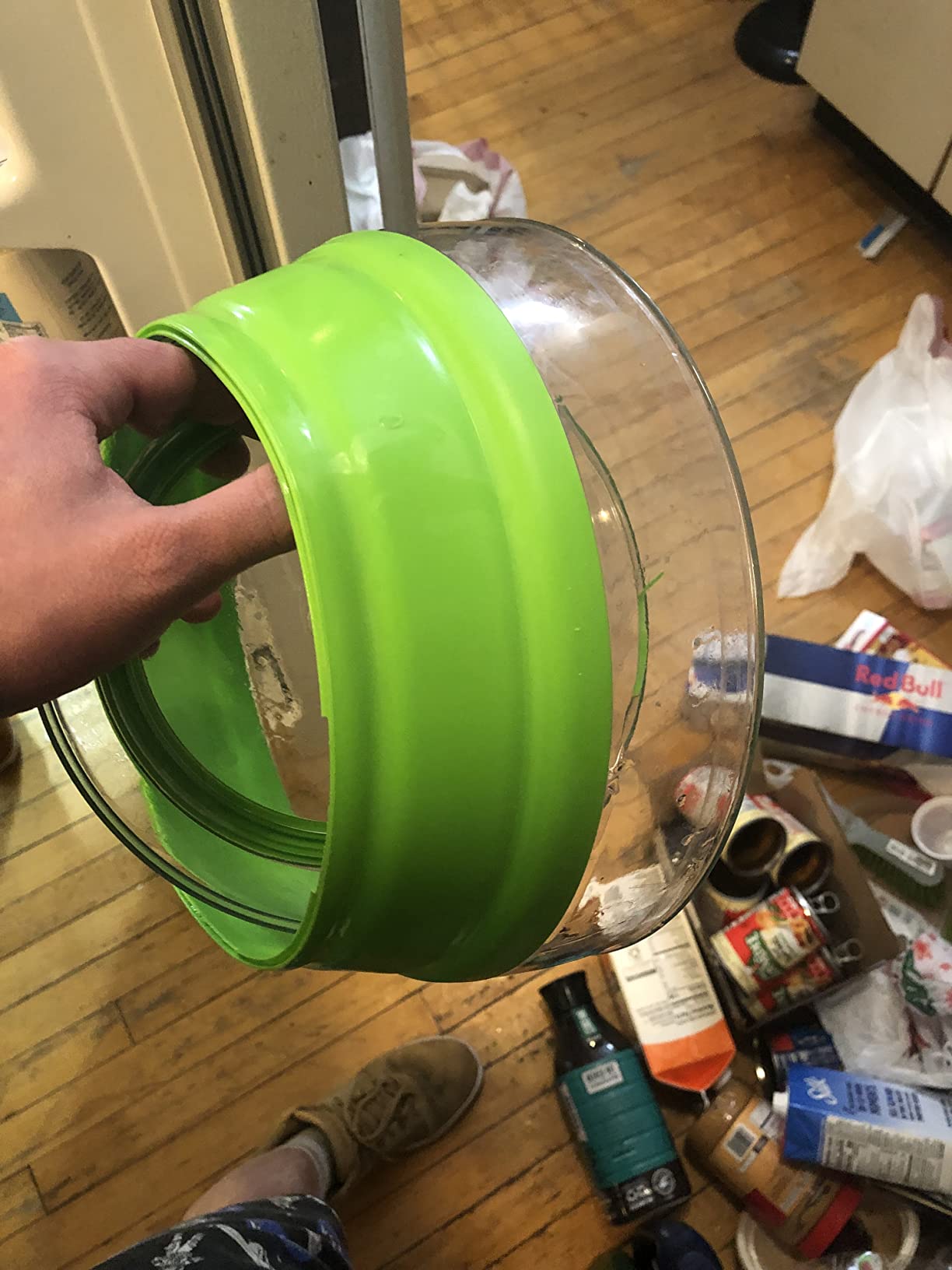 PrepWorks 3 Qt Collapsible Salad Spinner – Space-Saving, Easy-to-Use, BPA-Free, for Quick Salad Washing & Drying, Dishwasher Safe - Customer Photo 1