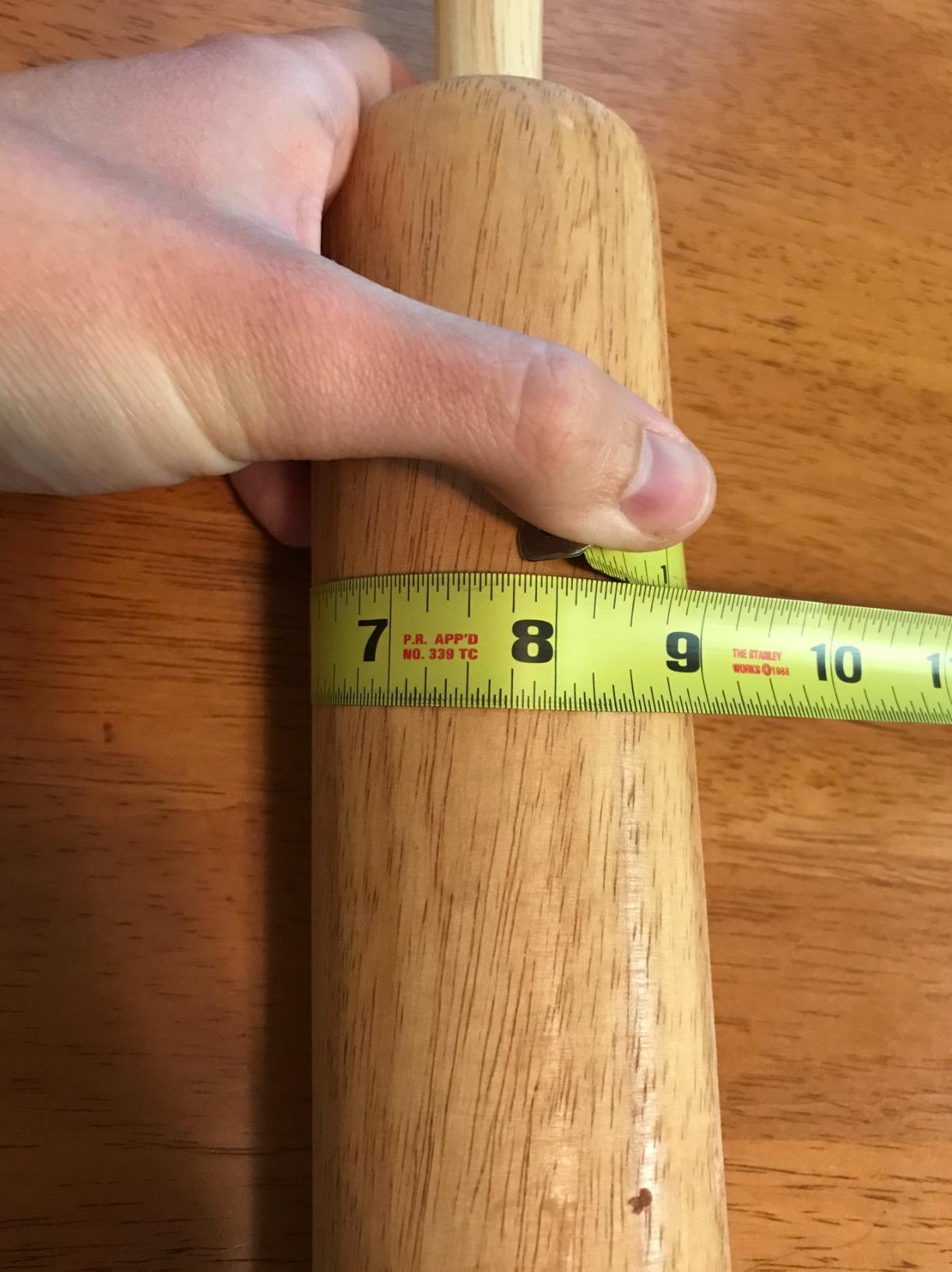 FARBERWARE Classic Wood Rolling Pin, 18-Inch Hardwood Dough Roller for Baking Pizza, Pies, Pastry and Cookies, Ergonomic Handles, Kitchen Essential Customer Review FARBERWARE Classic Wood Rolling Pin, 18-Inch Hardwood Dough Roller for Baking Pizza, Pies, Pastry and Cookies, Ergonomic Handles, Kitchen Essential - Customer Photo 2