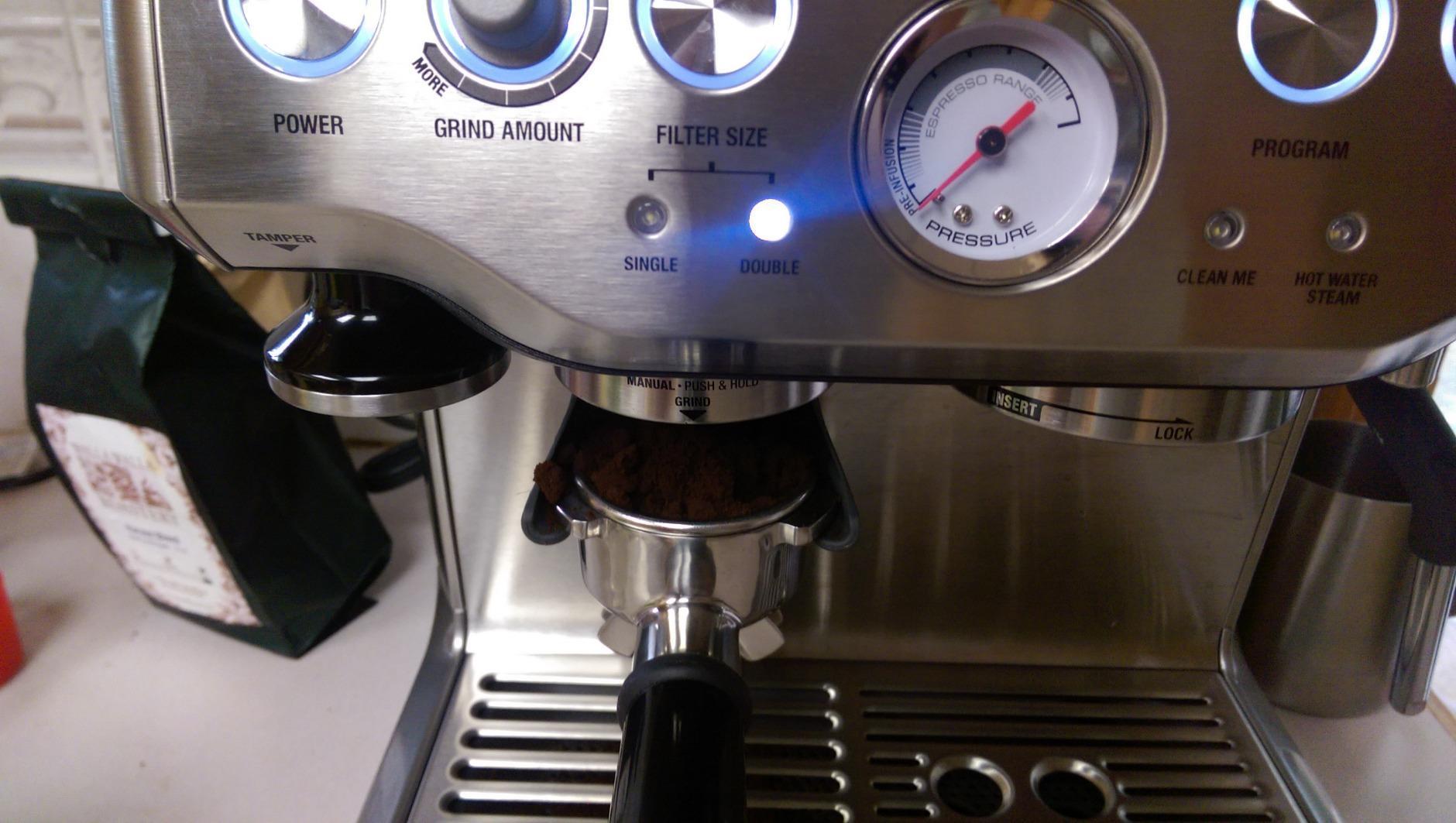 Breville Barista Express Espresso Machine BES870XL, Brushed Stainless Steel customer photo 2