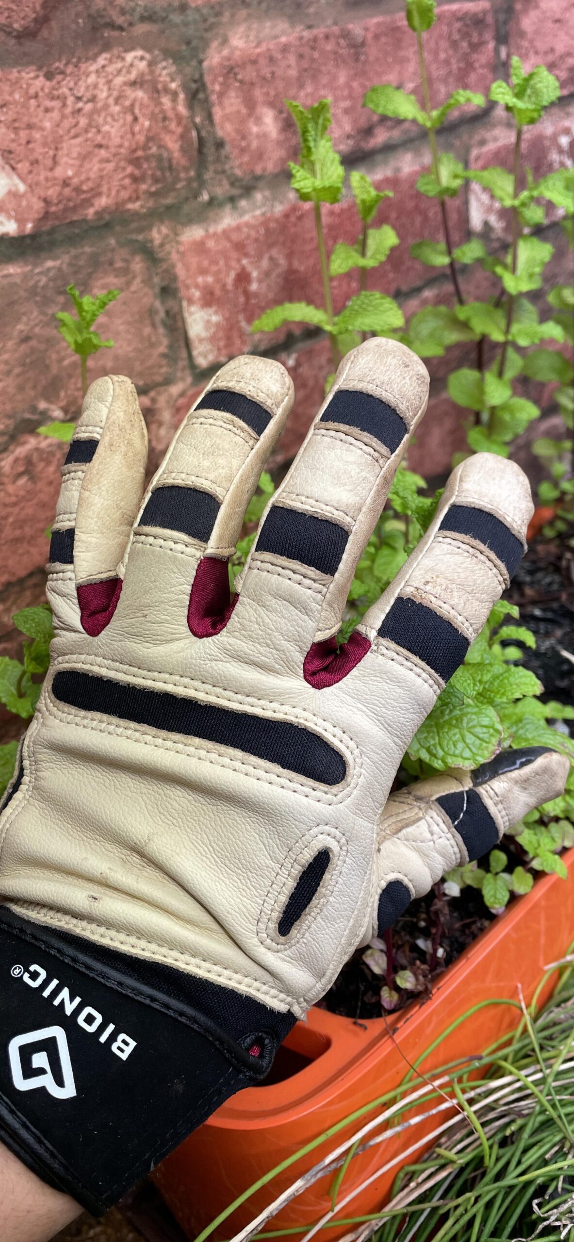 Bionic ReliefGrip Premium Leather Gardening Gloves - Customer Photo 2