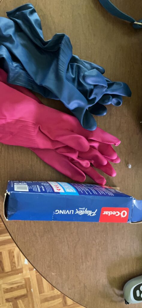 O-Cedar Playtex Gloves Living Reuseable Rubber Cleaning Gloves, Premium Protection, Size - Medium (1 Pair) - 4 Pack Customer Review Best Cleaning Gloves