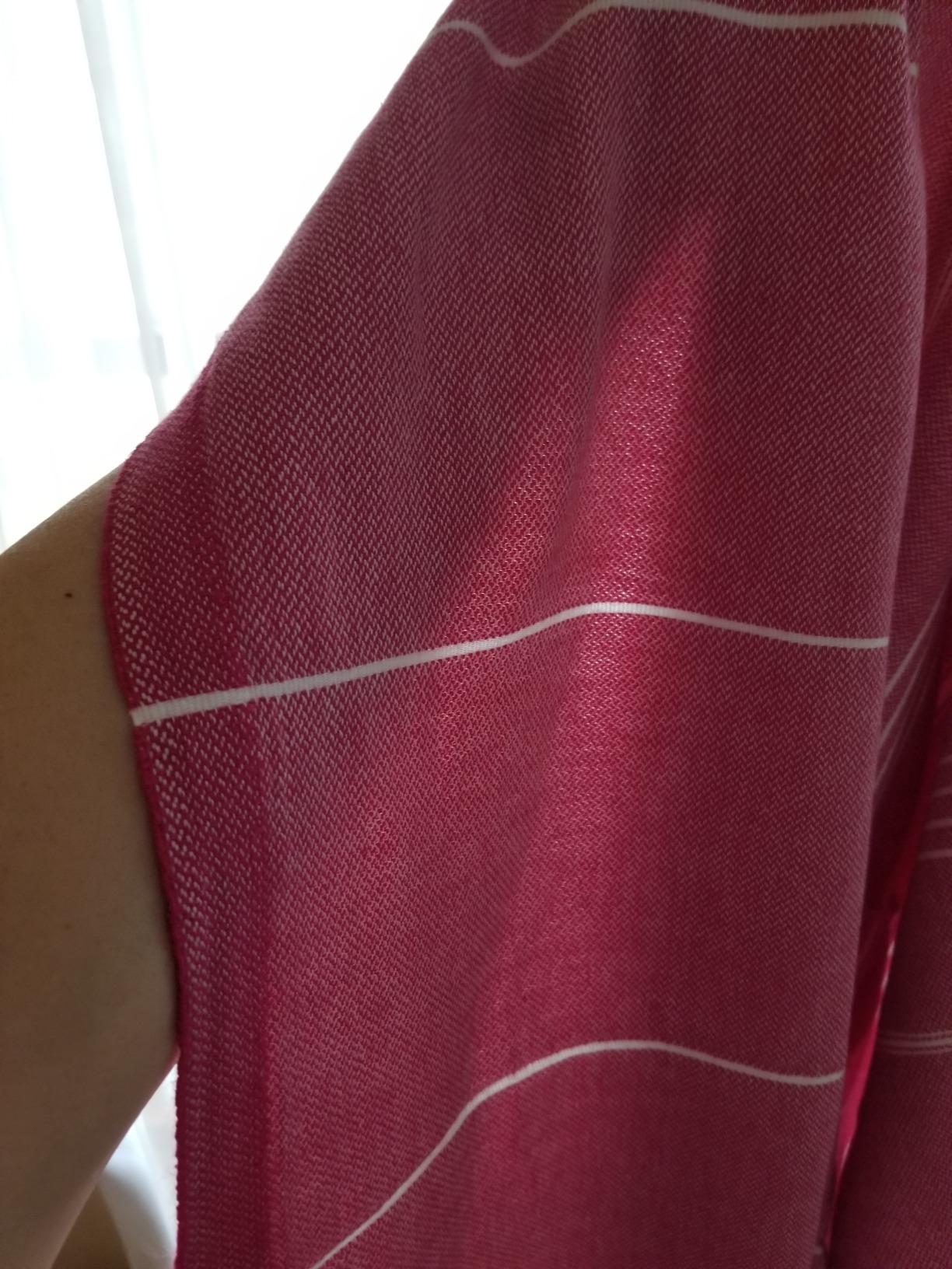 Cacala Lightweight and Thin Turkish Beach Towel 100% Cotton Sand-Free and Quick-Drying Goodness Perfect as an Extra Large Travel Towel, Beach Accessory, or Gift for Beach Lovers, 37 x 70 Customer Review Cacala Lightweight and Thin Turkish Beach Towel 100% Cotton Sand-Free and Quick-Drying Goodness Perfect as an Extra Large Travel Towel, Beach Accessory, or Gift for Beach Lovers, 37 x 70 - Customer Photo 2