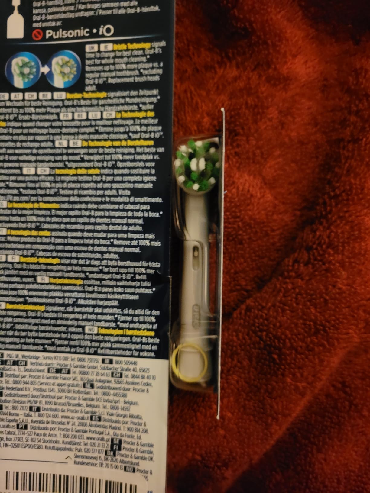 Oral B Cross Action Electric Toothbrush Replacement Brush Heads Refill, 4Count Customer Review Oral B Cross Action Electric Toothbrush Replacement Brush Heads Refill, 4Count - Customer Photo 3