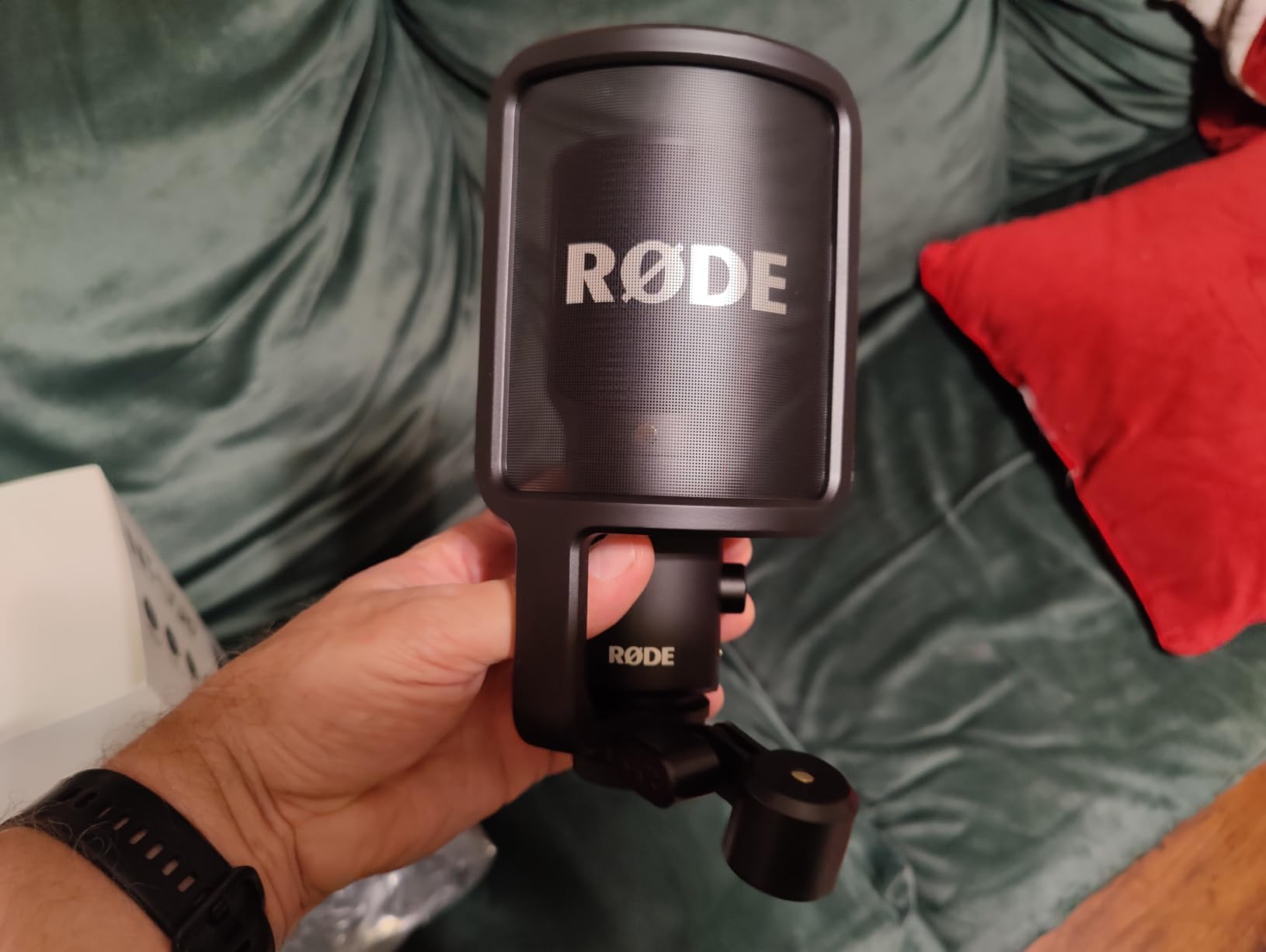 RØDE NT-USB+ Professional-Grade USB Condenser Microphone for Recording customer photo 2