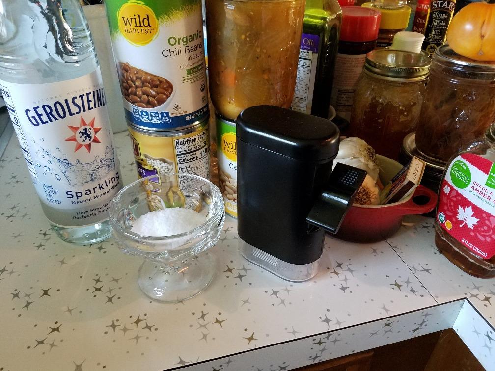 PepperMate Traditional Pepper Mill 723 - Turnkey High Volume Salt and Gourmet Peppercorn Grinder (White) - Customer Photo 1