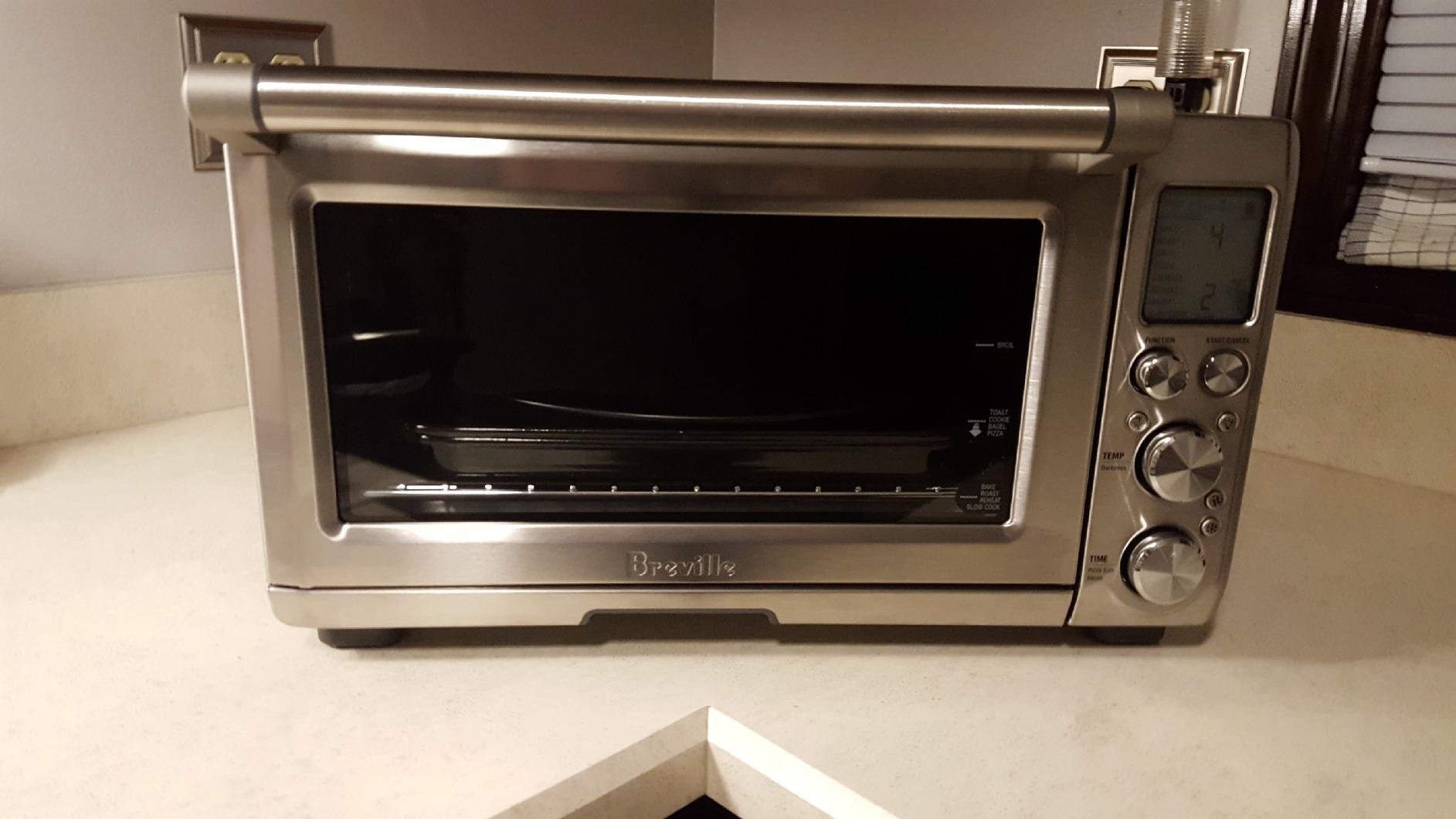 Breville BOV845BSS Smart Oven Pro, Brushed Stainless Steel | 10 cooking functions with convection reducing cook time by up to 30% customer photo 1