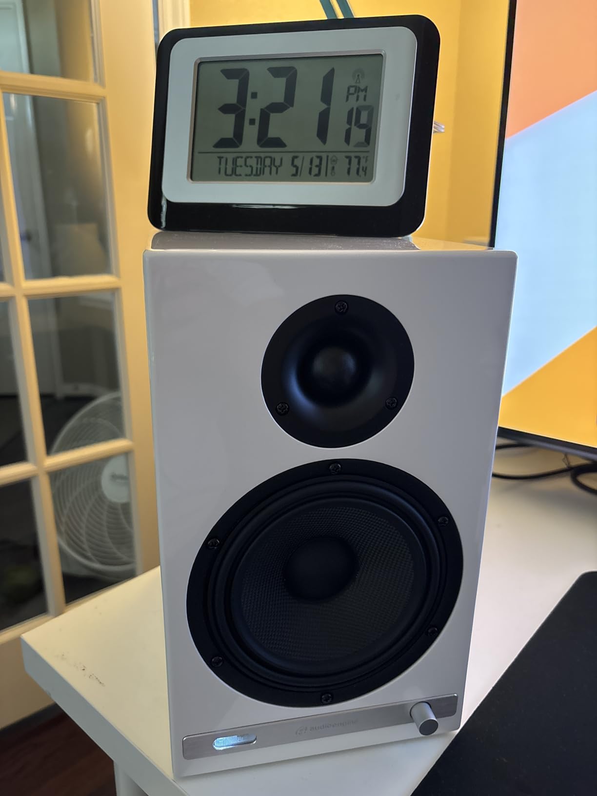 Audioengine HD6 Premium Powered Bookshelf Speakers | 150W Audiophile-Grade Bluetooth 5.0 Speakers with aptX HD | 24-Bit DAC | Real Wood Veneer Customer Review Audioengine HD6 Premium Powered Bookshelf Speakers | 150W Audiophile-Grade Bluetooth 5.0 Speakers with aptX HD | 24-Bit DAC | Real Wood Veneer - Customer Photo 2