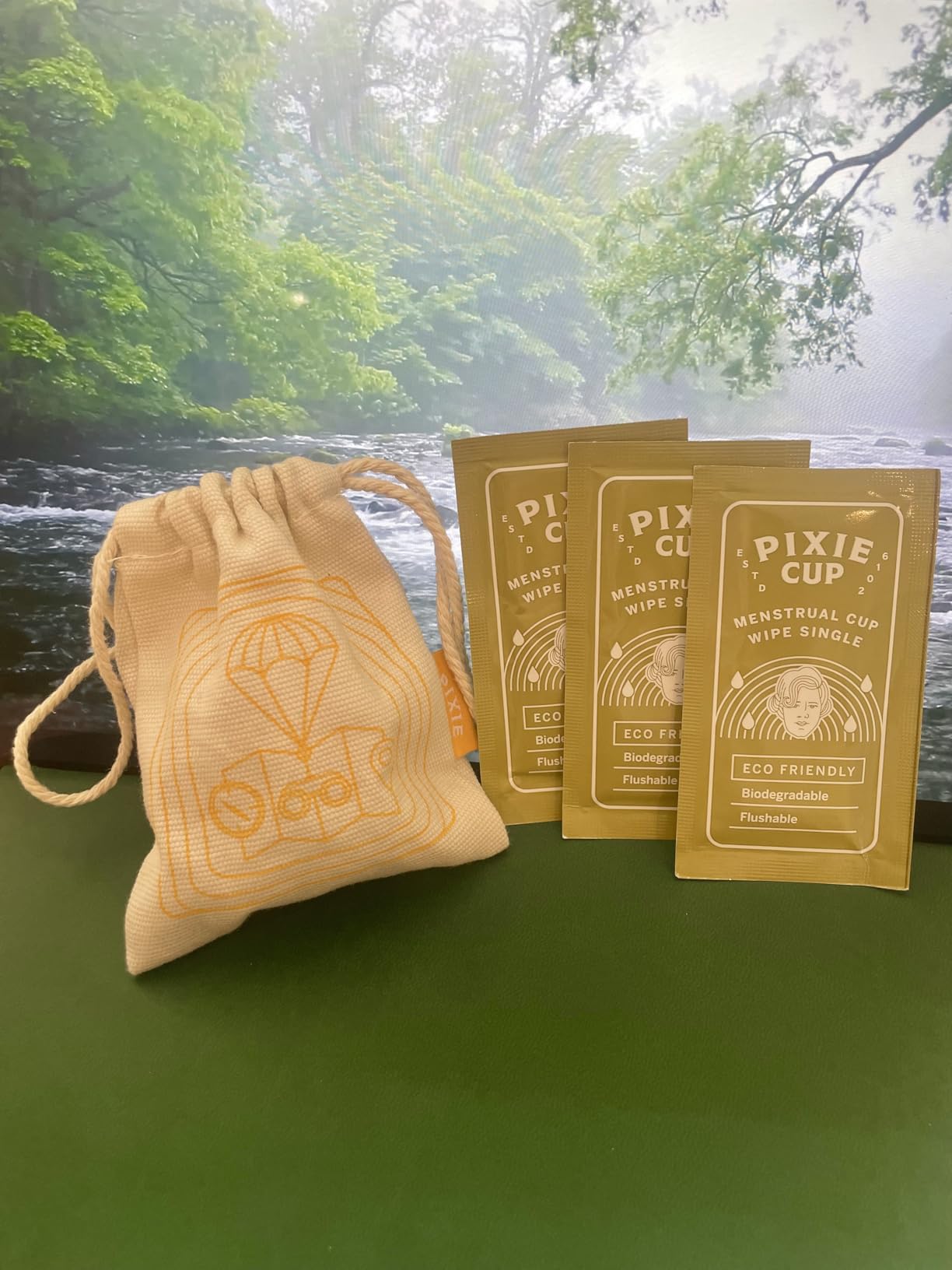 Pixie Cup - Soft, Safe, Reusable Menstrual Cup - Ranked 1 for The Best Tampon Alternative - 100% Medical-Grade Silicone Period Cup for Feminine Care - Buy One We Give One (Large) Customer Review Pixie Cup - Soft, Safe, Reusable Menstrual Cup - Ranked 1 for The Best Tampon Alternative - 100% Medical-Grade Silicone Period Cup for Feminine Care - Buy One We Give One (Large) - Customer Photo 1