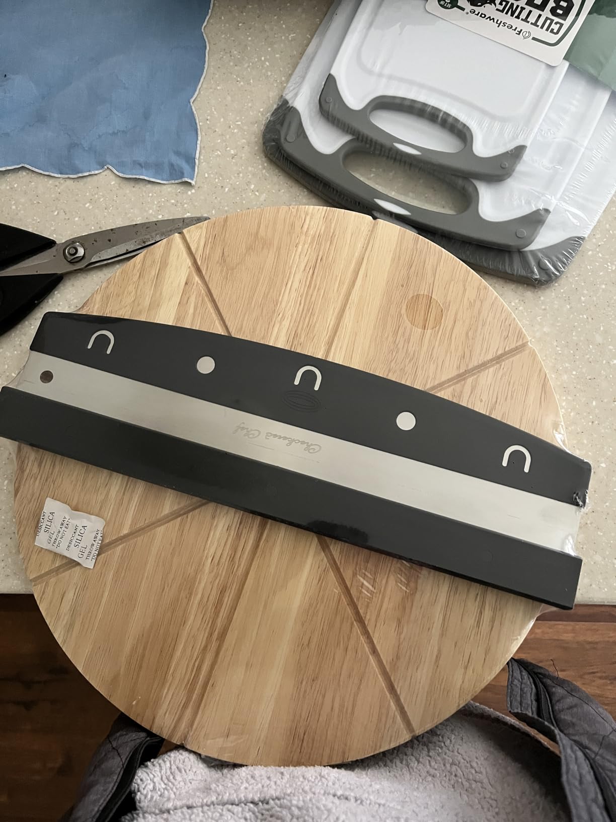 Checkered Chef Pizza Cutter Rocker Blade 14 Checkered Chef Pizza Cutter Rocker Blade 14