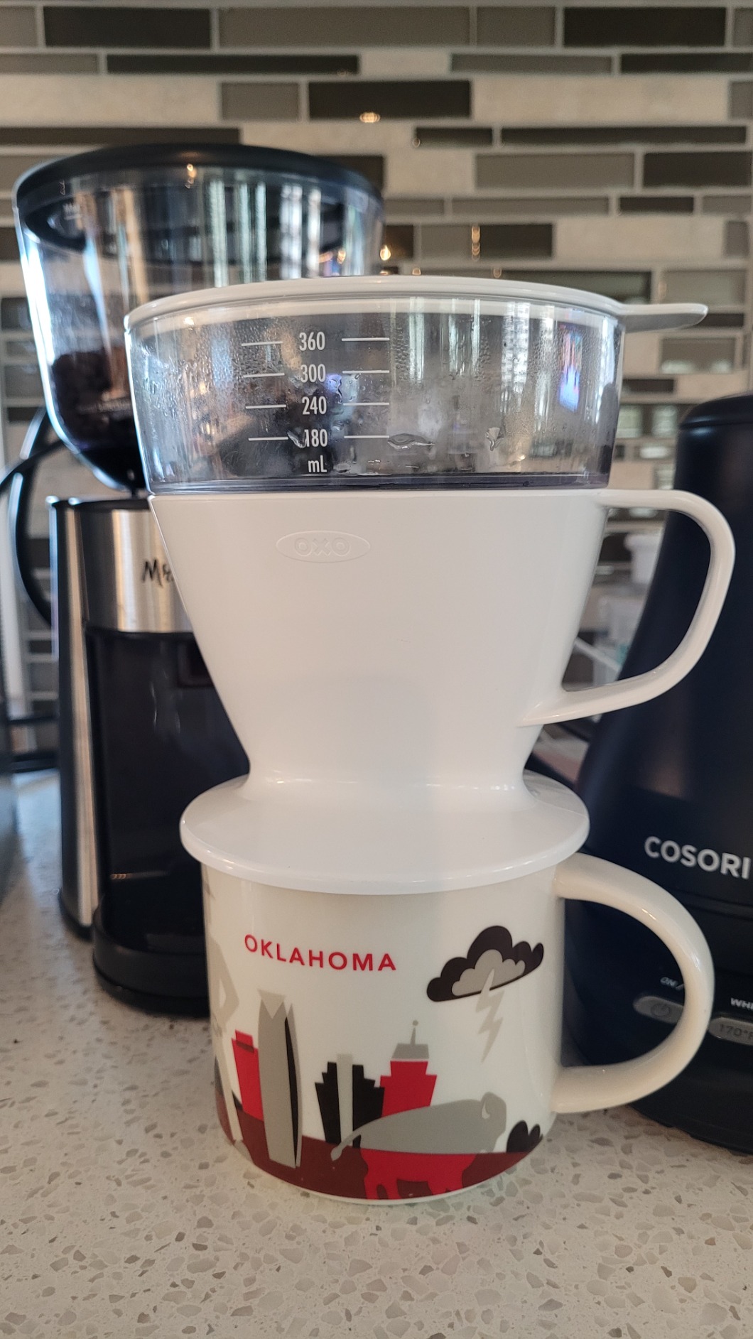 OXO Brew Single Serve Pour-Over Coffee Maker Customer Review OXO Brew Single Serve Pour-Over Coffee Maker - Customer Photo 2
