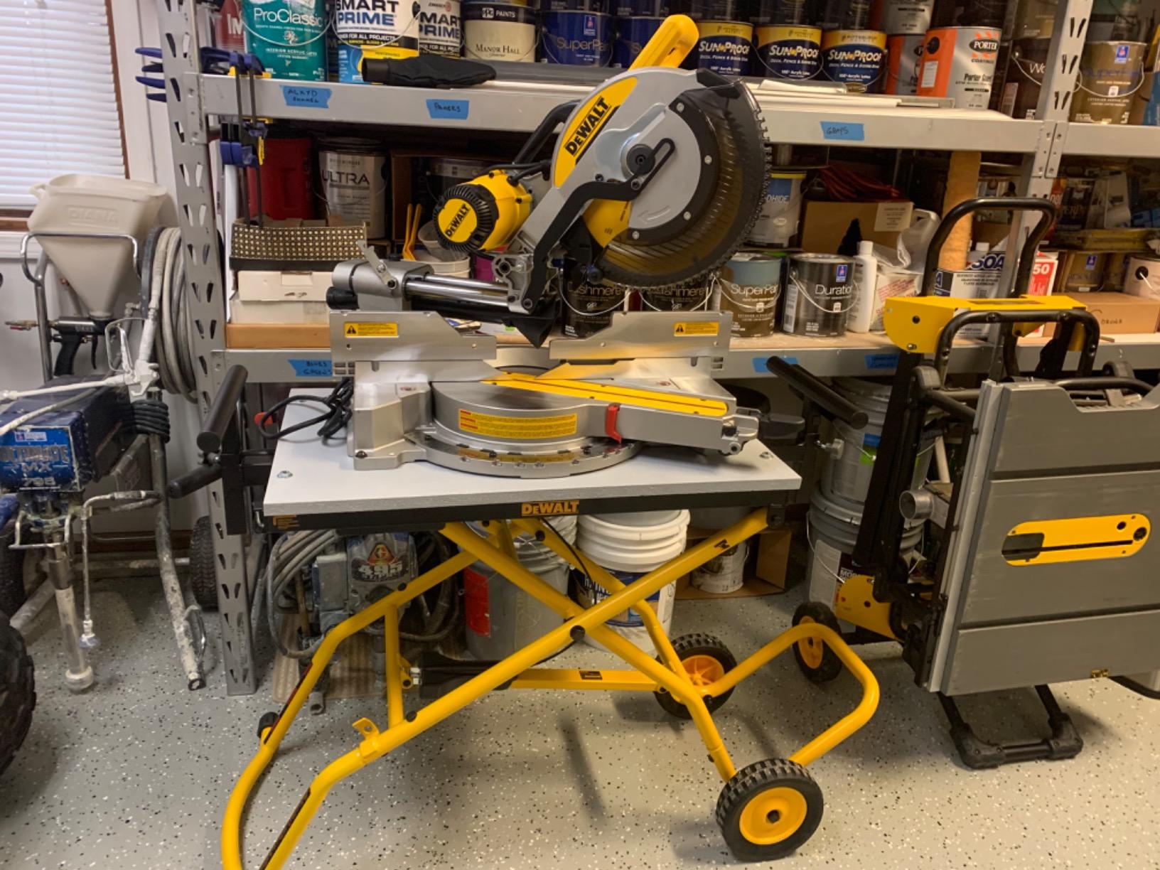 DEWALT Miter Saw, 12 Inch Double Bevel Sliding Compound Miter Saw, Includes Blade Wrench and Clamp, Increased Crosscut Capacity, Powerful 3800 RPM Motor 15 Amp (DWS779) Customer Review DEWALT Miter Saw, 12 Inch Double Bevel Sliding Compound Miter Saw, Includes Blade Wrench and Clamp, Increased Crosscut Capacity, Powerful 3800 RPM Motor 15 Amp (DWS779) - Customer Photo 2