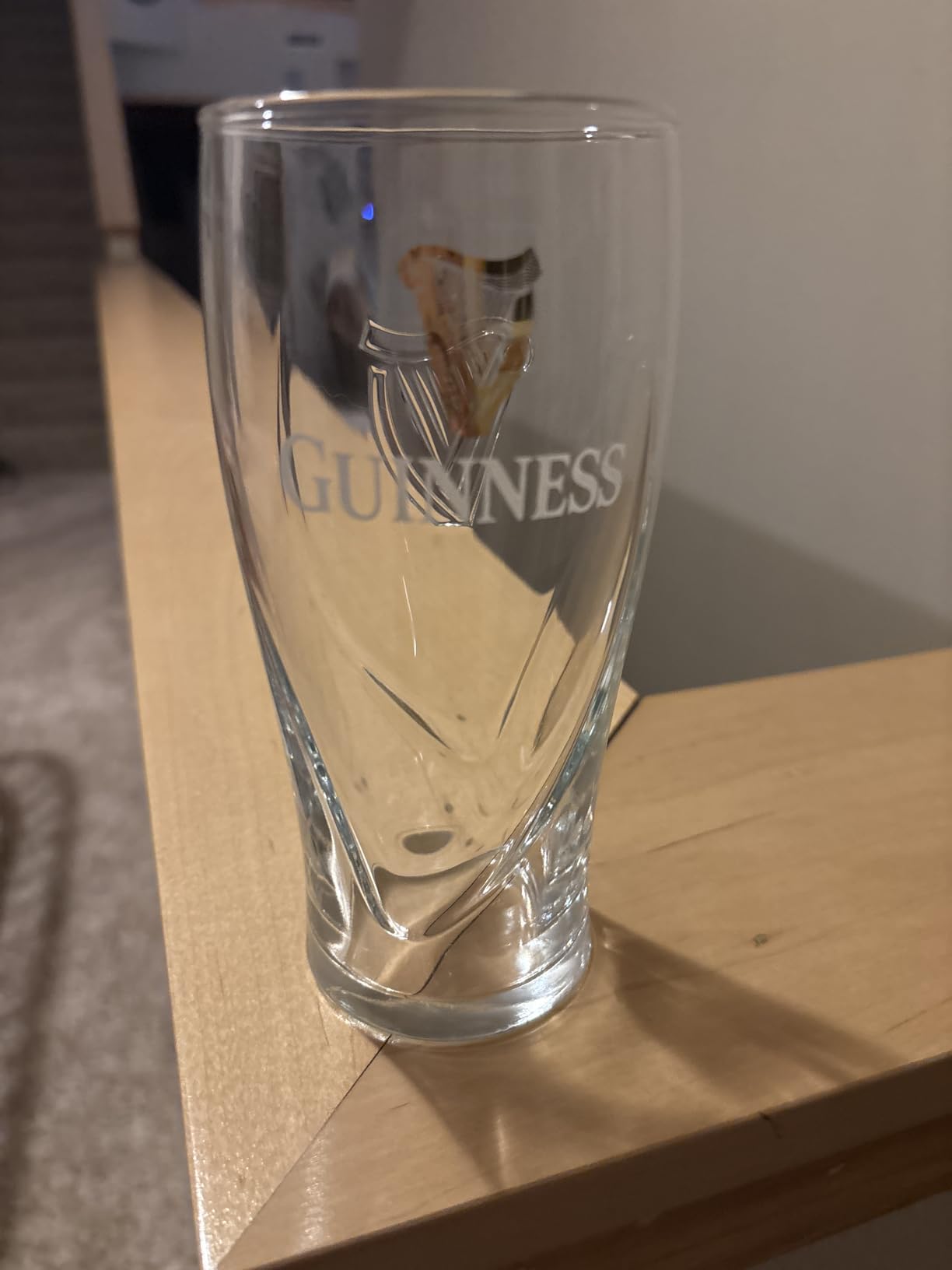 Guinness Gravity Official Beer Pint Glass | Large 20oz Pints Drinking Thick Beer Glasses Beer 20 oz Glasses Customer Review Guinness Gravity Official Beer Pint Glass | Large 20oz Pints Drinking Thick Beer Glasses Beer 20 oz Glasses - Customer Photo 1