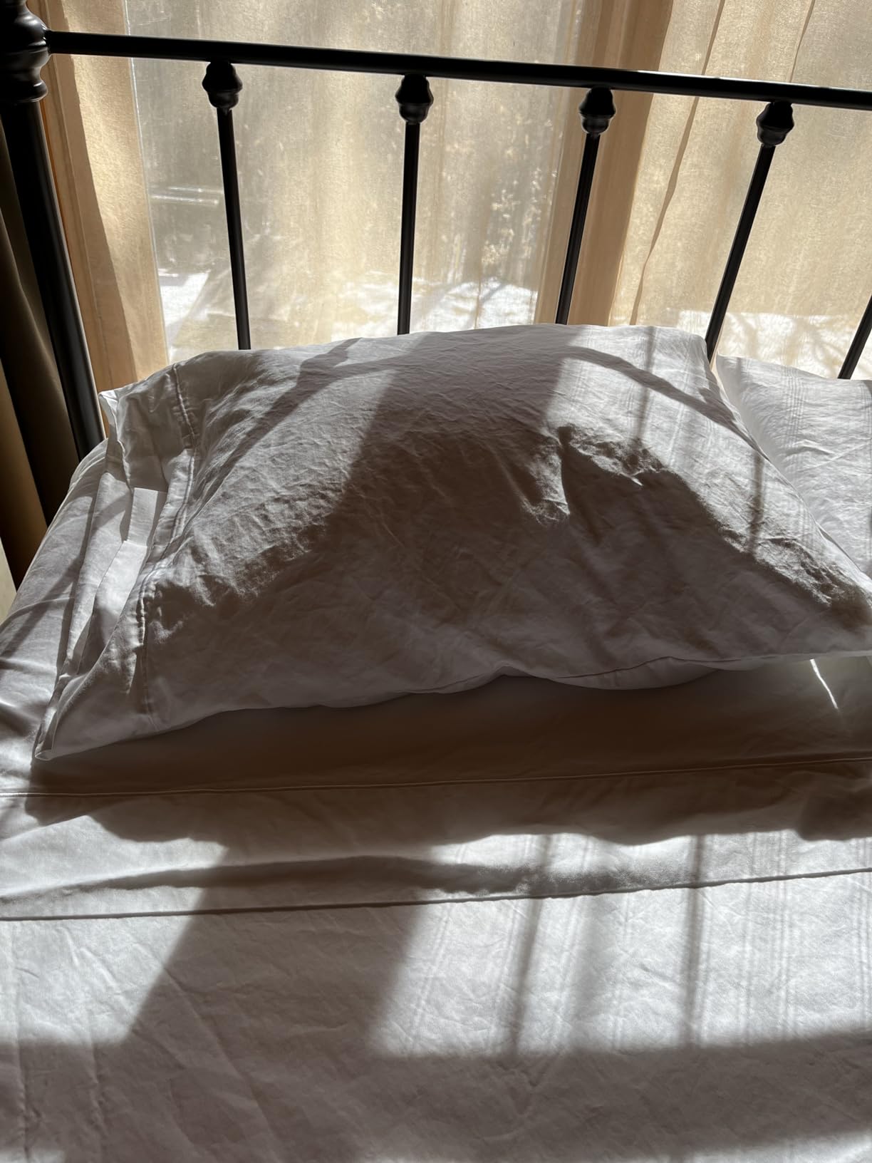 100% Egyptian Cotton Sheets Queen Size Bed Set, 15\