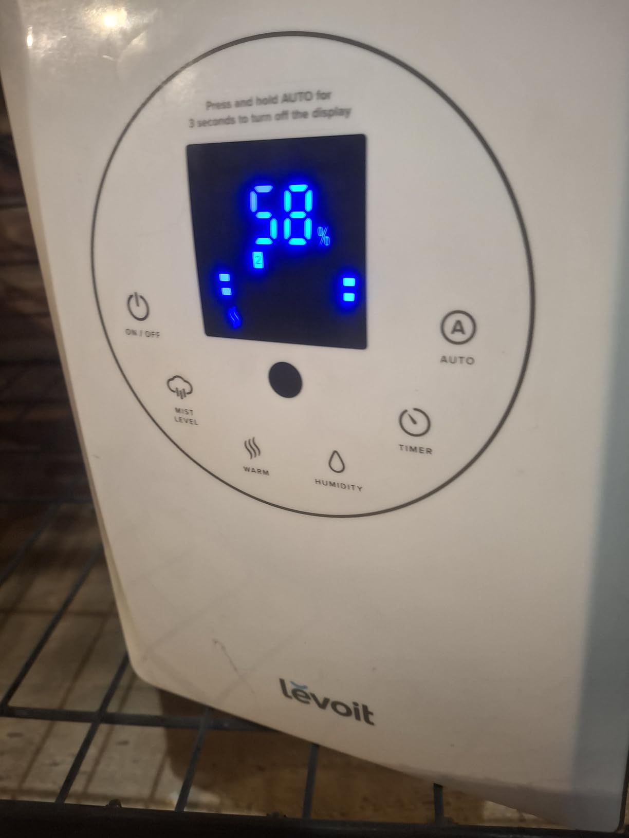 Levoit Humidifiers for Bedroom Large Room Home, Warm and Cool Mist, White customer photo 2