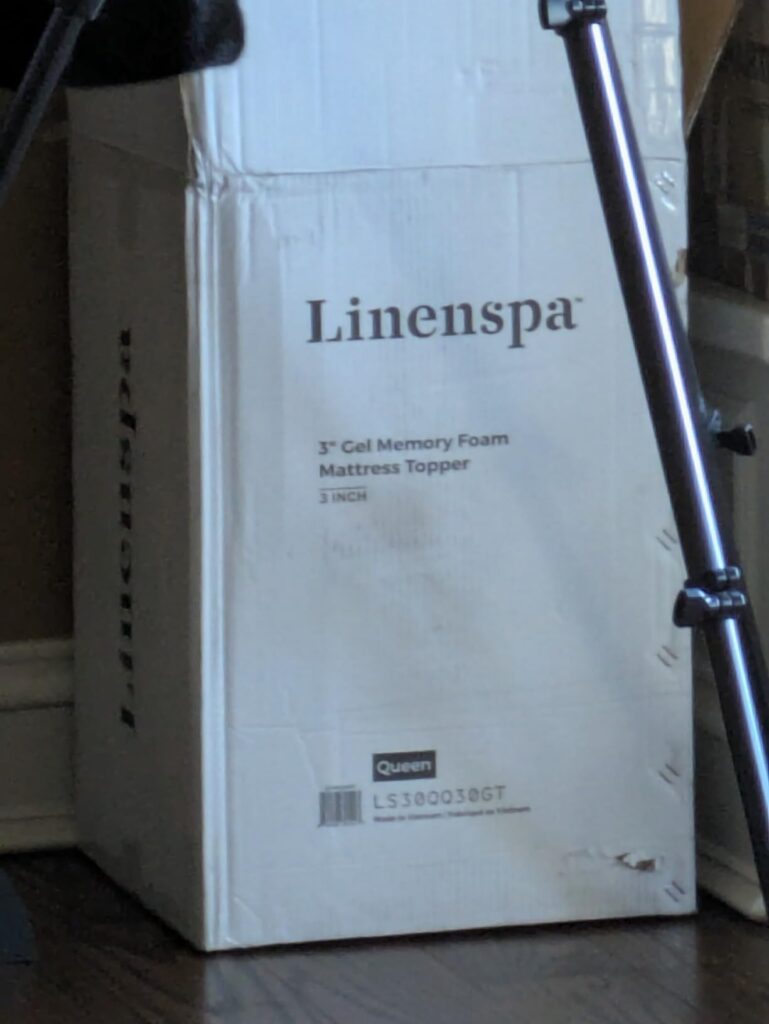 LINENSPA Memory Foam Mattress Topper - 2 Inch Gel Infused Memory Foam - Plush Feel - Cooling and Pressure Relieving - CertiPUR Certified - Dorm Room Essentials - Queen Size Customer Review best mattress toppers