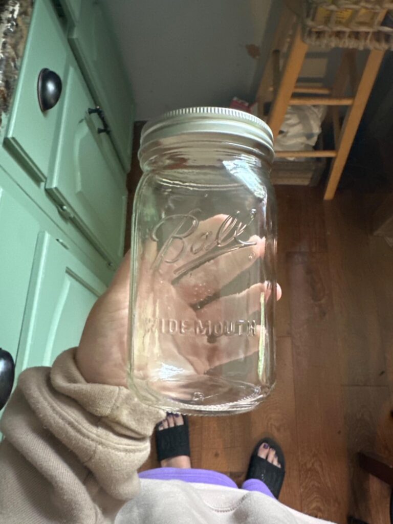 Ball Quart (32oz) Jar with Silver Lid, Wide Mouth, Set of 2 Customer Review Best Canning Jars