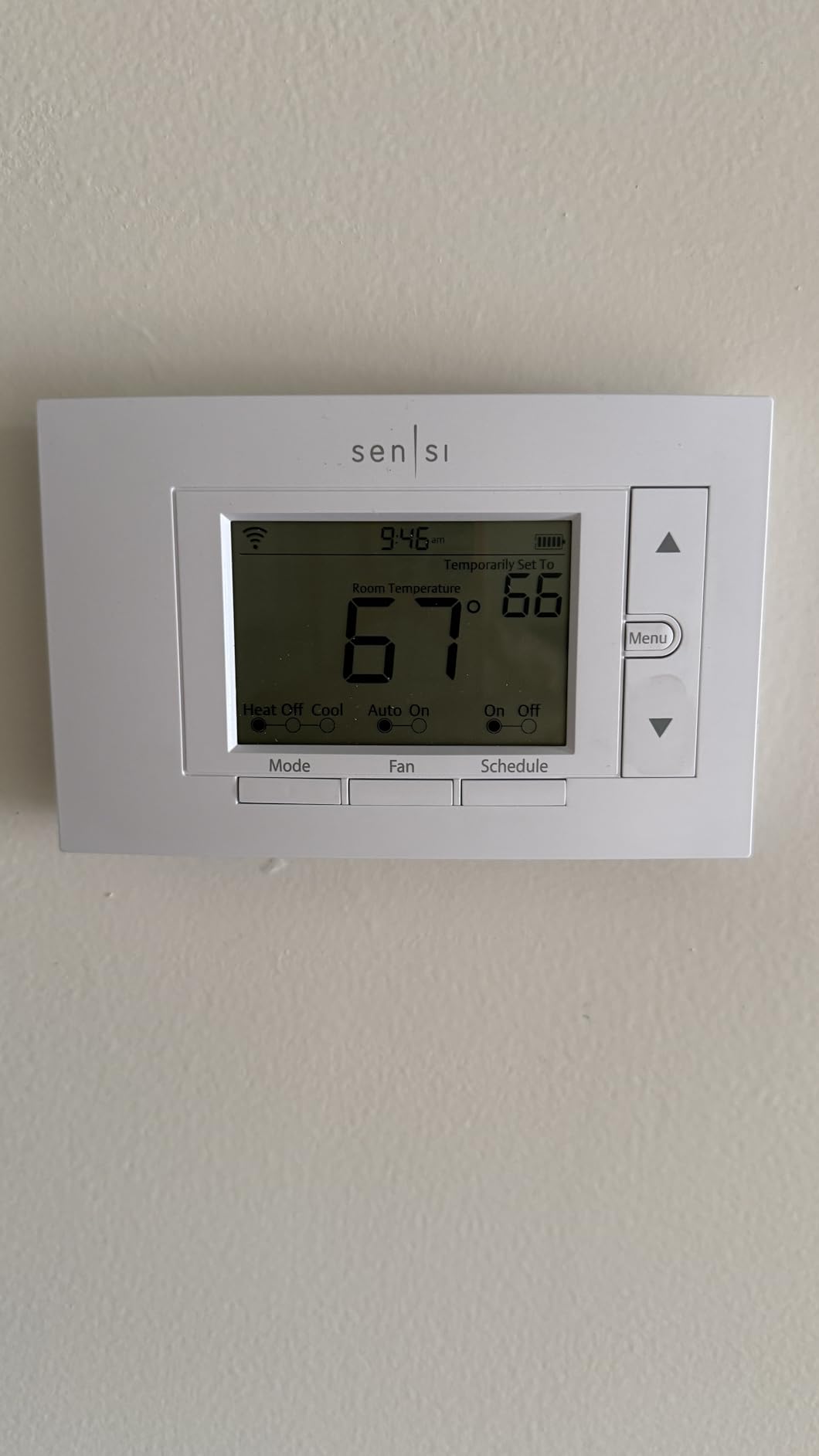 Sensi Smart Thermostat, Wi-Fi, DIY, Alexa, Energy Star Certified, ST55 customer photo 2