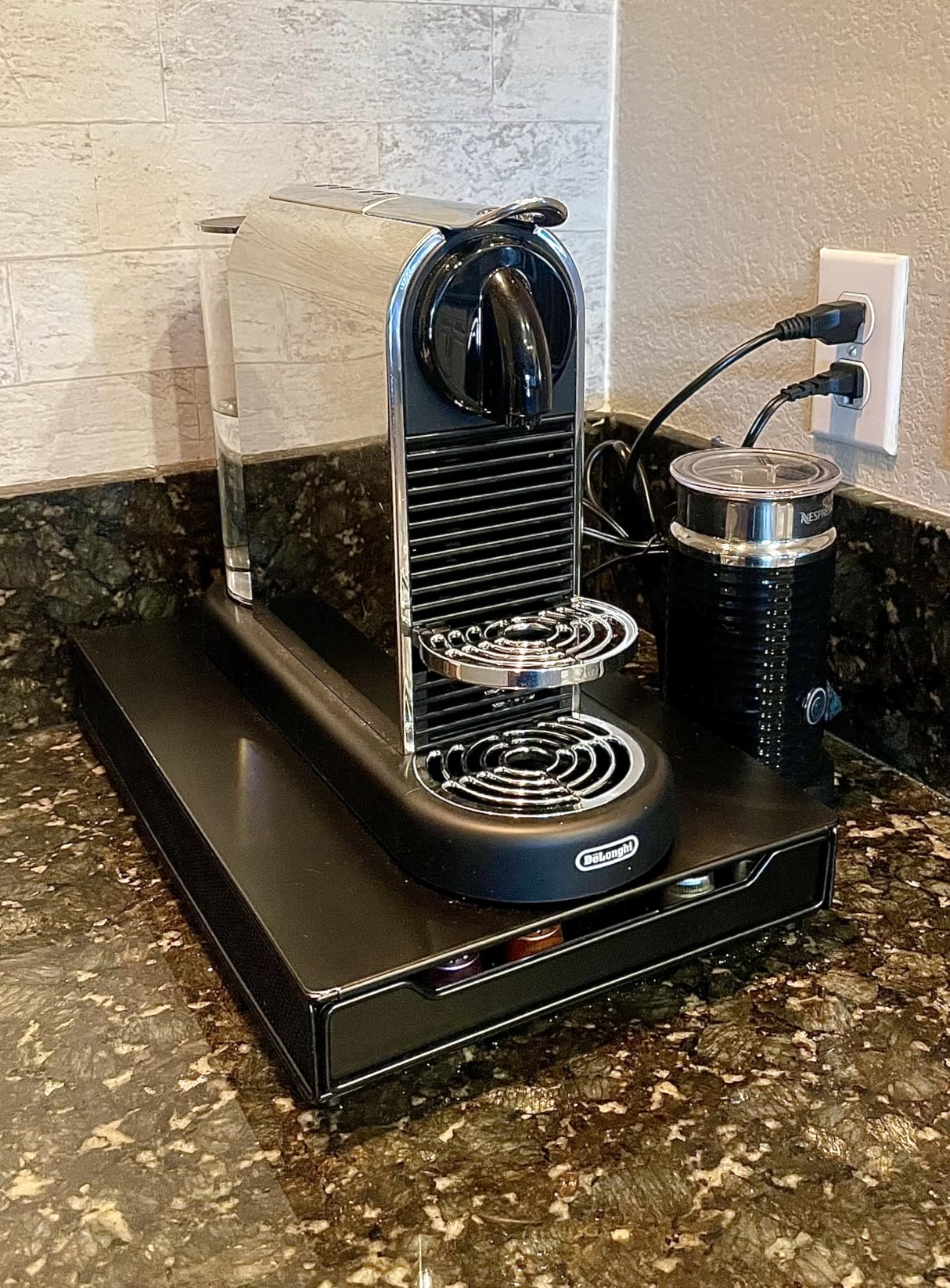 Nespresso Aeroccino 3 Milk Frother, Black, Steel - Customer Photo 1
