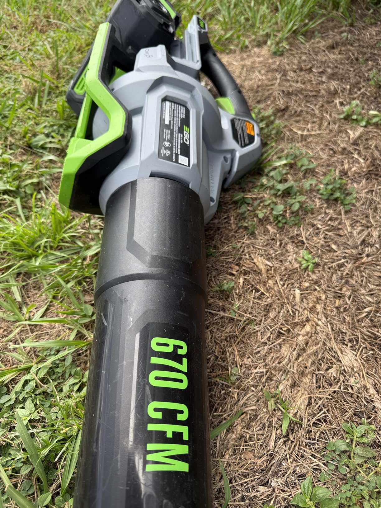 EGO POWER+ Leaf Blower, Cordless Electric 530 CFM, Includes 56V 2.5Ah Battery and Charger - LB5302 Customer Review EGO POWER+ Leaf Blower, Cordless Electric 530 CFM, Includes 56V 2.5Ah Battery and Charger - LB5302 - Customer Photo 3