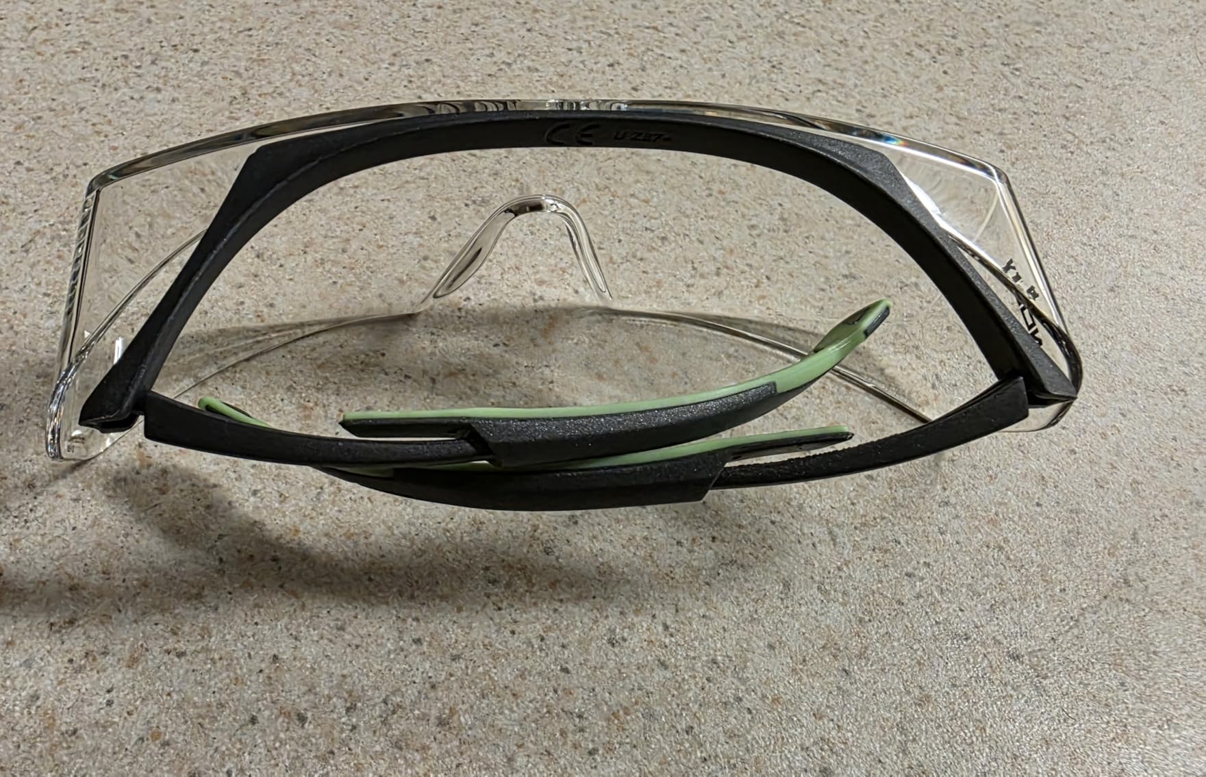 NoCry Safety Glasses Over Eyeglasses for Men and Women with Anti Scratch Lenses and Integrated Side Shields — Adjustable Temples with Anti-Slip Tips — 100% UV Protective Eyewear — ANSI Z87 Certified Customer Review NoCry Safety Glasses Over Eyeglasses for Men and Women with Anti Scratch Lenses and Integrated Side Shields — Adjustable Temples with Anti-Slip Tips — 100% UV Protective Eyewear — ANSI Z87 Certified - Customer Photo 1