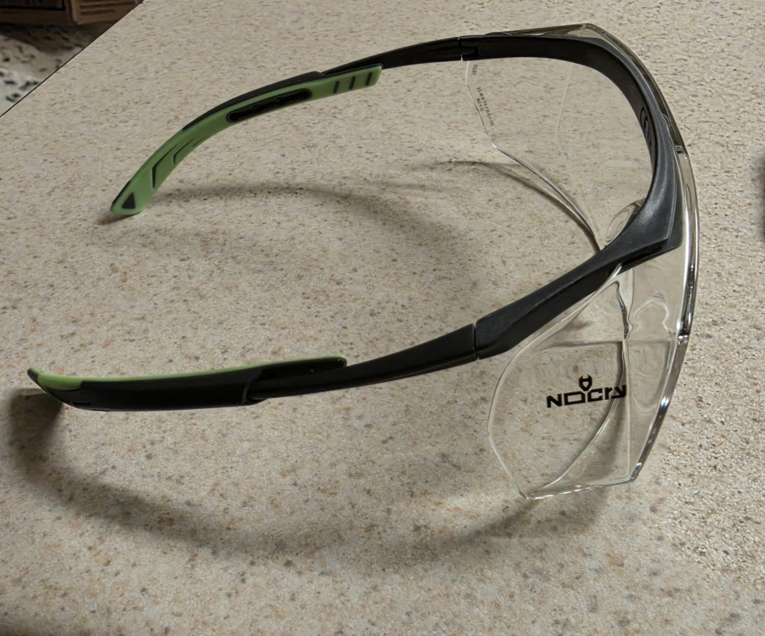 NoCry Safety Glasses Over Eyeglasses for Men and Women with Anti Scratch Lenses and Integrated Side Shields — Adjustable Temples with Anti-Slip Tips — 100% UV Protective Eyewear — ANSI Z87 Certified Customer Review NoCry Safety Glasses Over Eyeglasses for Men and Women with Anti Scratch Lenses and Integrated Side Shields — Adjustable Temples with Anti-Slip Tips — 100% UV Protective Eyewear — ANSI Z87 Certified - Customer Photo 2