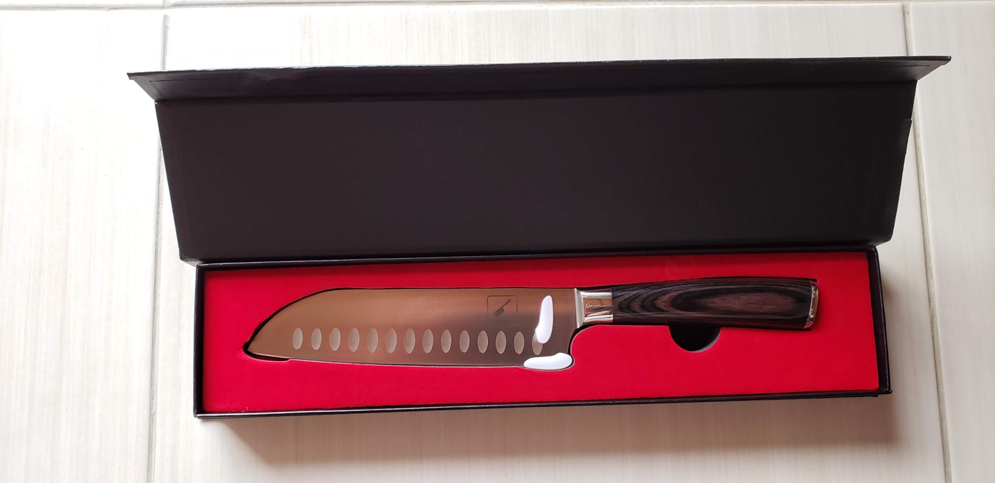 imarku Bread Knife, German High Carbon Stainless Steel Professional Grade Bread Slicing Knife, 10-Inch Serrated Edge Cake Knife, Bread Cutter for Homemade Crusty Bread, Birthday Gifts for Women Men - Customer Photo 2