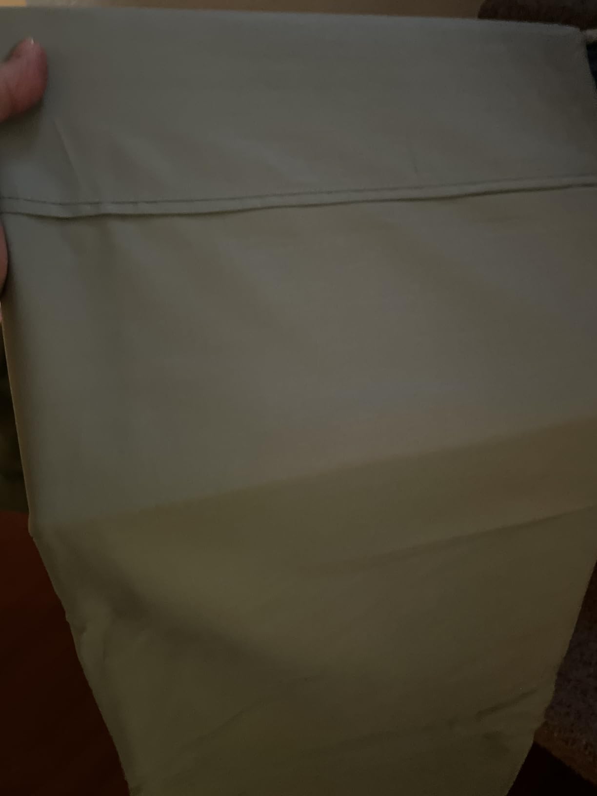 Linen Home 100% Cotton Percale Sheets Queen Size, White, Deep Pocket, 4 Pieces Set - 1 Flat, 1 Deep Pocket Fitted Sheet and 2 Pillowcases, Crisp Cool and Strong Bed Linen - Customer Photo 1