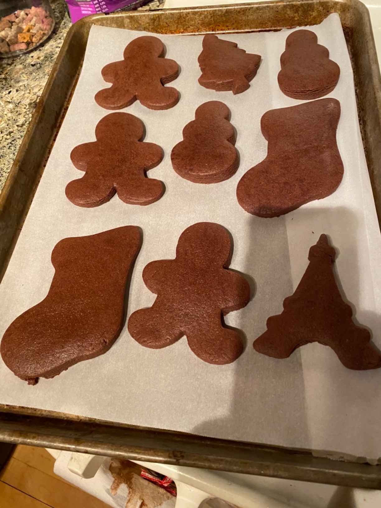Christmas Cookie Cutters 7-Pc Set Made in USA by Ann Clark, Gingerbread Man, Christmas Tree, Star, Snowflake, Angel Customer Review Christmas Cookie Cutters 7-Pc Set Made in USA by Ann Clark, Gingerbread Man, Christmas Tree, Star, Snowflake, Angel - Customer Photo 2