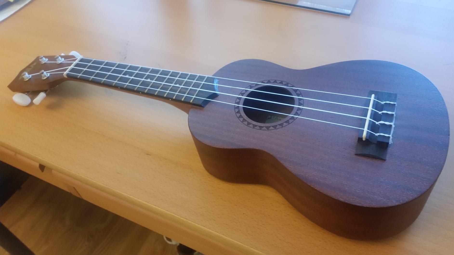 Official Kala Learn to Play Ukulele Concert Starter Kit, Satin Mahogany – Includes online lessons, tuner app, and booklet (KALA-LTP-C) - Customer Photo 2