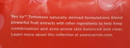 Yes To Tomatoes Clear Skin Acne Fighting Facial Wipes, Acne Prone Skin + Helps Control Oil + Salicylic Acid + 95% Natural Ingredients, 30 Count (Pack of 2) Customer Review Yes To Tomatoes Clear Skin Acne Fighting Facial Wipes, Acne Prone Skin + Helps Control Oil + Salicylic Acid + 95% Natural Ingredients, 30 Count (Pack of 2) - Customer Photo 2