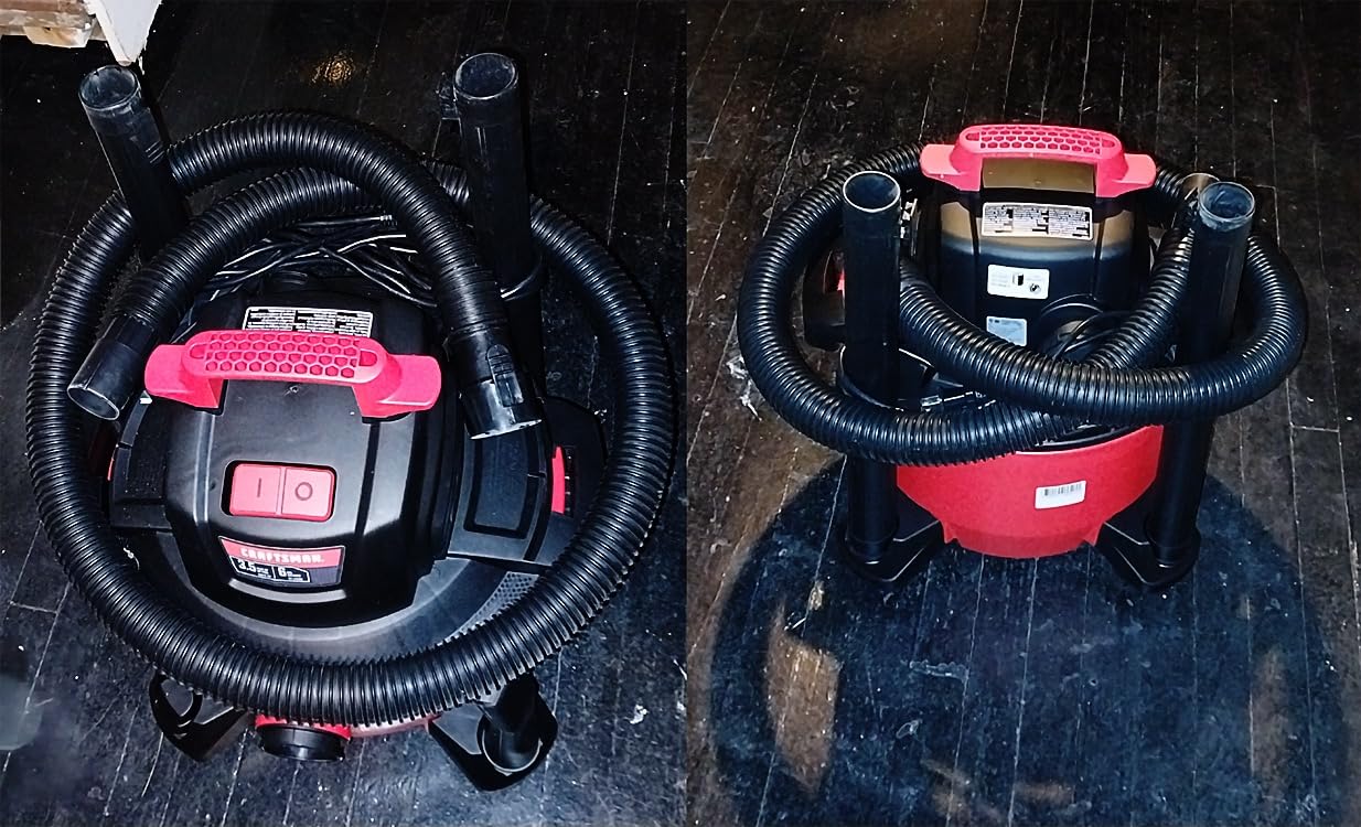 CRAFTSMAN CMXEVBE17590 9 Gallon 4.25 Peak HP Wet Dry Vac, Portable Shop Vacuum Wet and Dry with Filter, Dust Bag, Hose and Attachments for Home, Garage and Automotive Cleaning Customer Review CRAFTSMAN CMXEVBE17590 9 Gallon 4.25 Peak HP Wet Dry Vac, Portable Shop Vacuum Wet and Dry with Filter, Dust Bag, Hose and Attachments for Home, Garage and Automotive Cleaning - Customer Photo 1