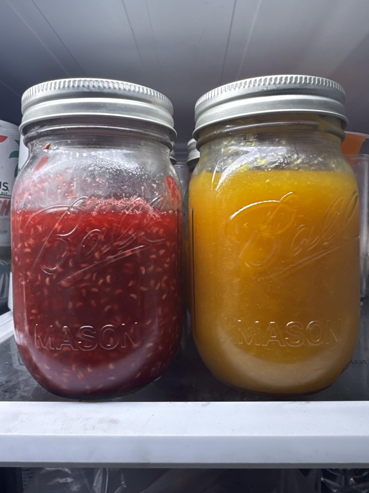 Ball Wide Mouth Glass Mason Jars with Lids and Bands, Used for Canning, Pickling, Juice, Jam, Jelly, Pint Size 16 Ounce (Pack of 3) Customer Review Ball Wide Mouth Glass Mason Jars with Lids and Bands, Used for Canning, Pickling, Juice, Jam, Jelly, Pint Size 16 Ounce (Pack of 3) - Customer Photo 1