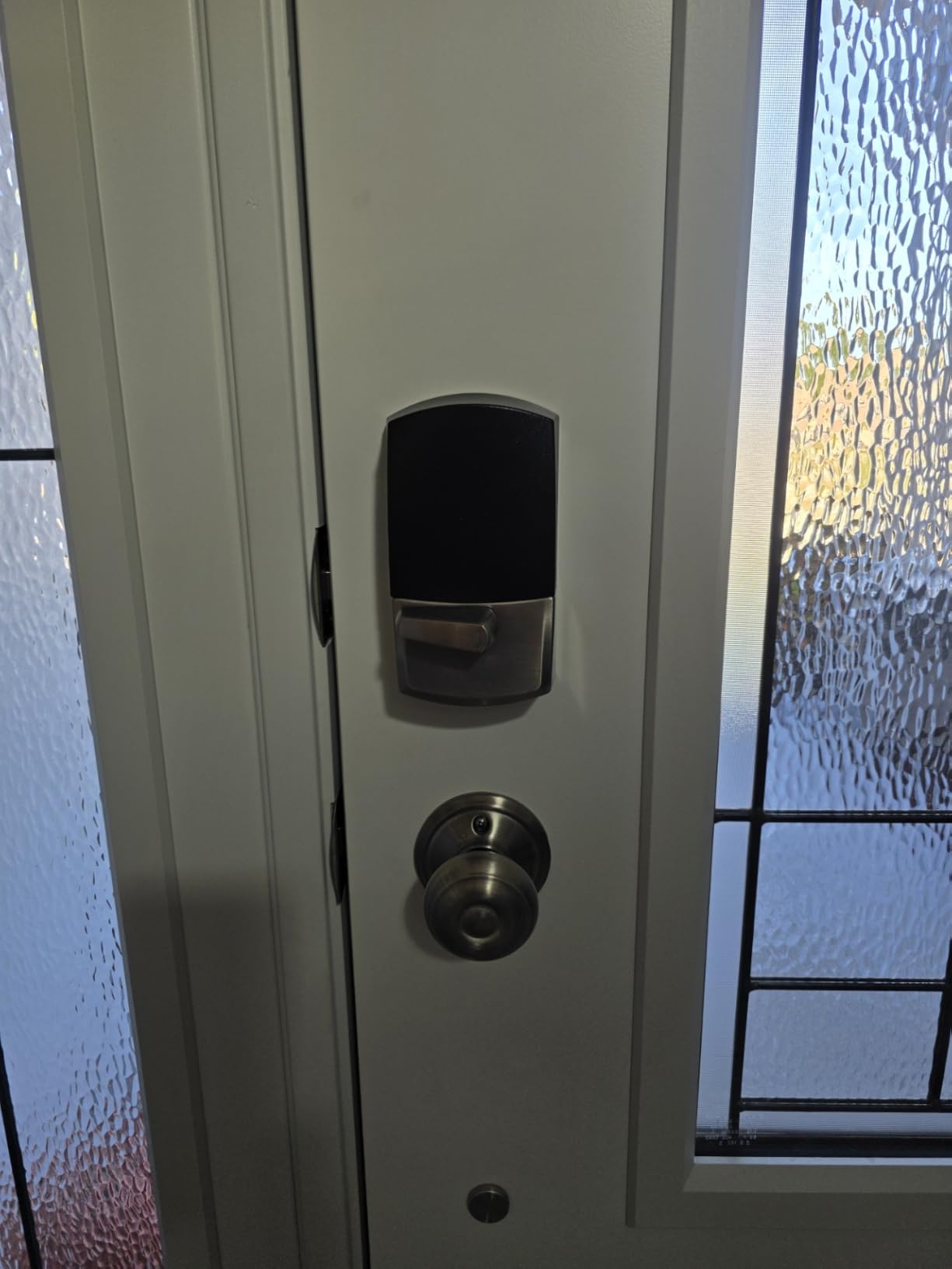 Schlage Encode Smart WiFi Deadbolt Lock with Century Trim, Matte Black | Keyless entry door lock, Touchscreen keypad, App control, Alexa, Google Home, Ring & Airbnb compatible, Certified security customer photo 2