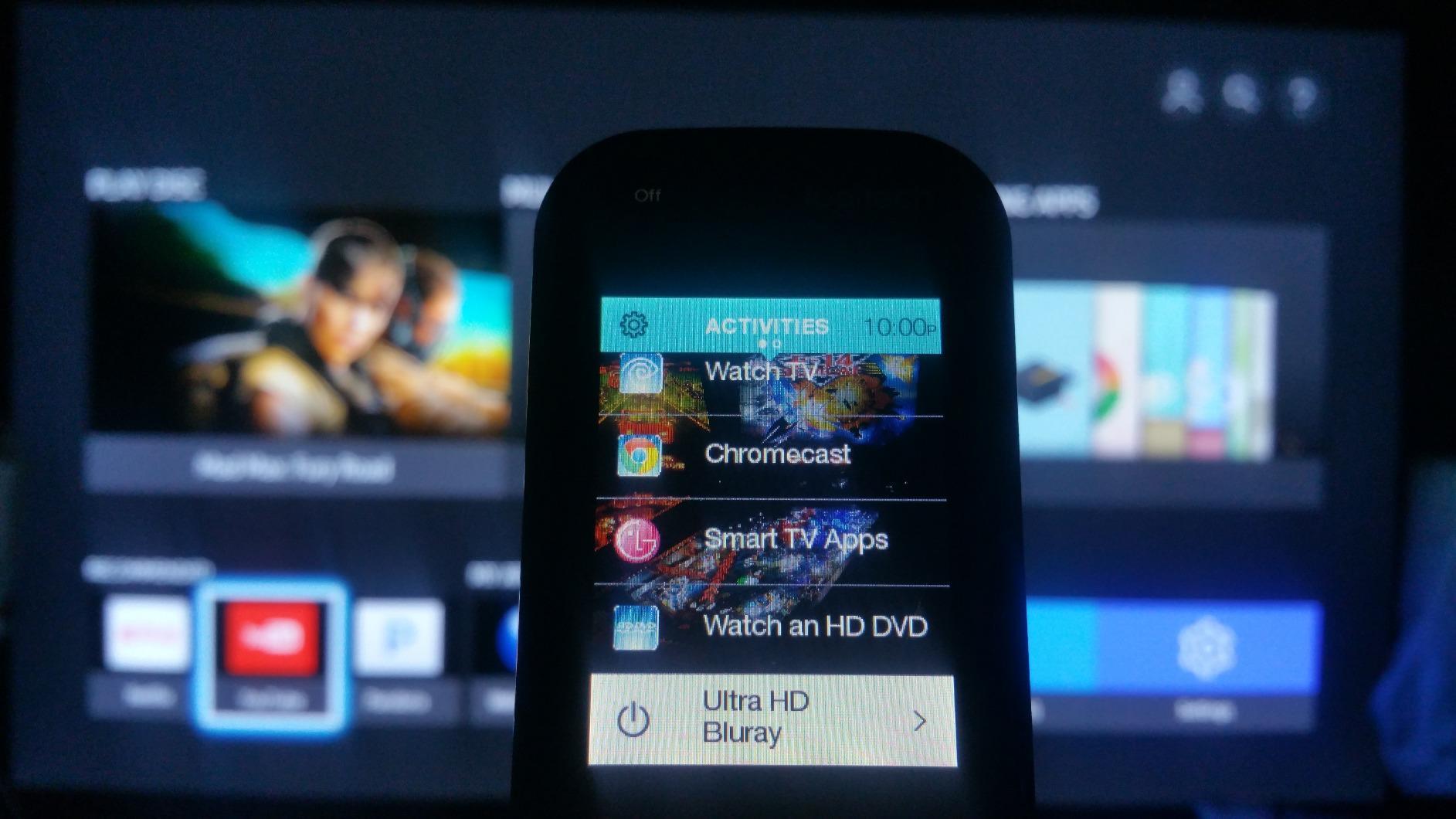 Logitech Harmony Elite Remote Control, Hub and App, Compatible with Alexa (Renewed) - Customer Photo 1