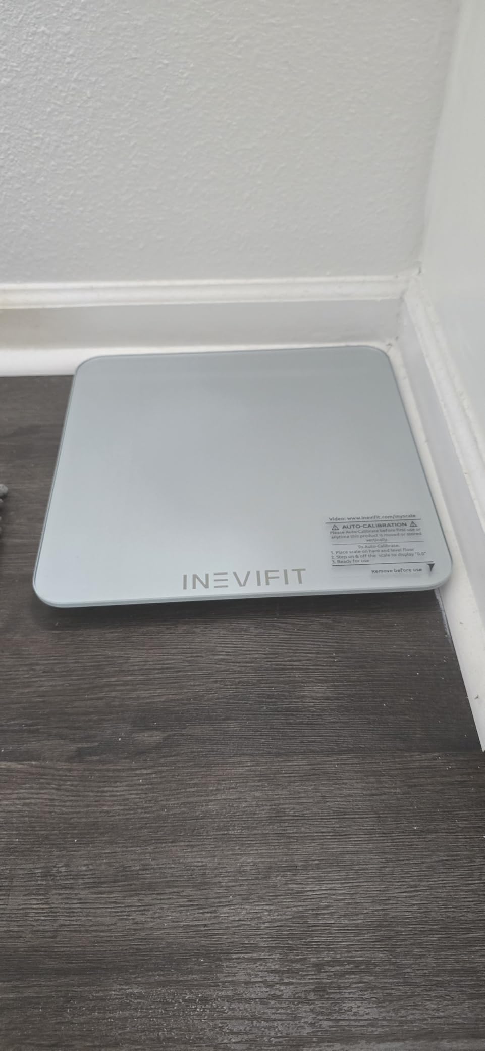 INEVIFIT Premium Bathroom Scale, Highly Accurate Digital Bathroom Body Scale, Measures Weight up to 400 lbs. Includes Batteries customer photo 1
