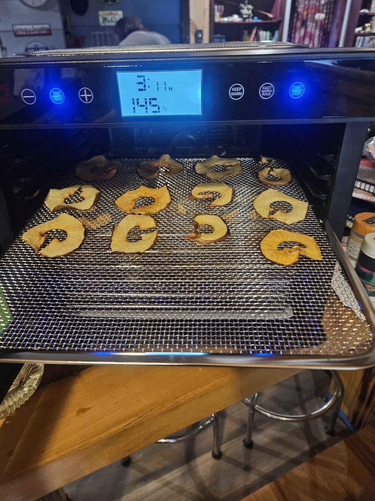 Magic Mill Premium Food Dehydrator Machine (10 Extra-Large Stainless Steel Trays) 700W Dryer for Beef Jerky, Fruits, Vegetables, Dog Treats, 48 Hour Digital Timer - 95°-167° Temperature Control Customer Review Magic Mill Premium Food Dehydrator Machine (10 Extra-Large Stainless Steel Trays) 700W Dryer for Beef Jerky, Fruits, Vegetables, Dog Treats, 48 Hour Digital Timer - 95°-167° Temperature Control - Customer Photo 1