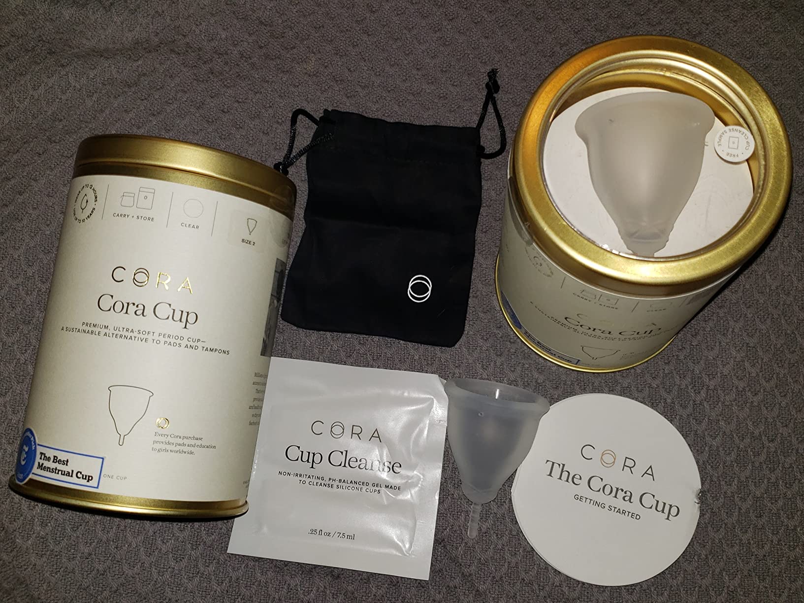 Cora Menstrual Cup (Size 1) Customer Review Cora Menstrual Cup (Size 1) - Customer Photo 1