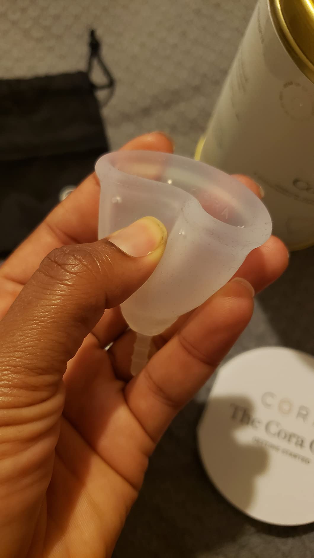 Cora Menstrual Cup (Size 1) Customer Review Cora Menstrual Cup (Size 1) - Customer Photo 2