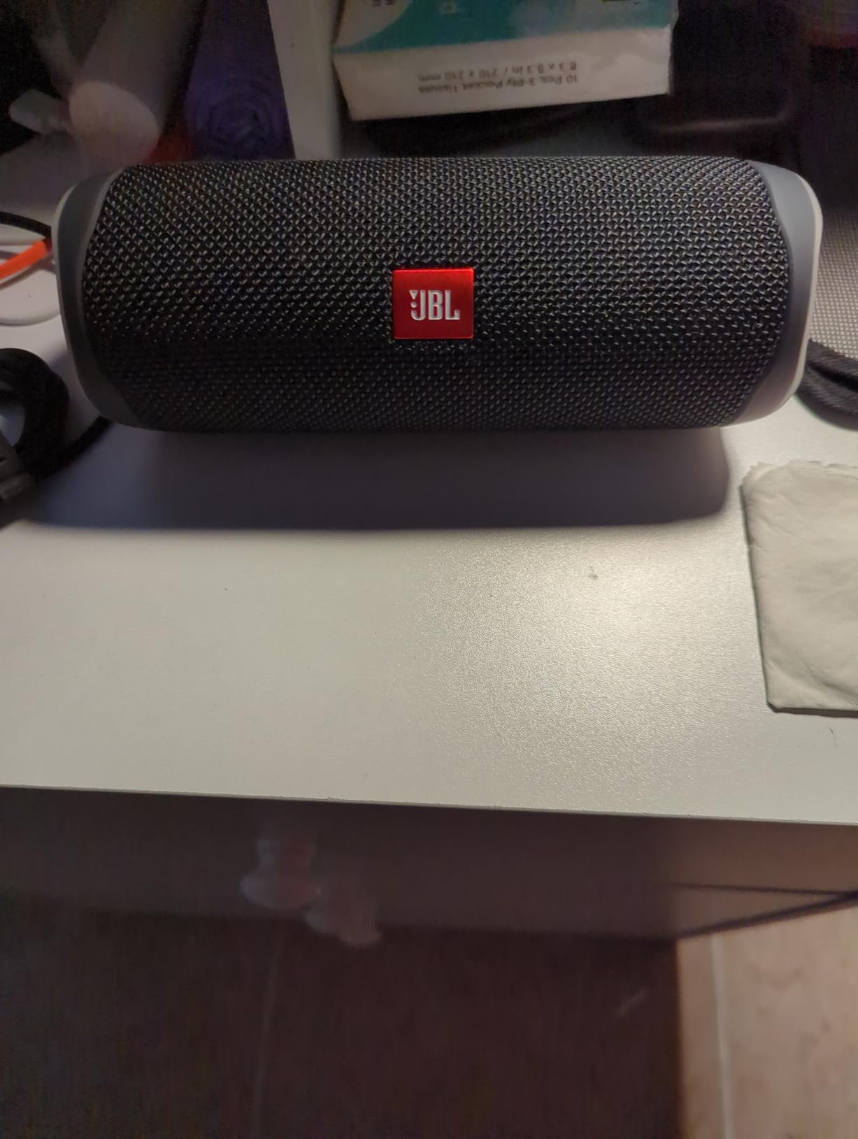JBL FLIP 5, Waterproof Portable Bluetooth Speaker, Black, Small customer photo 1